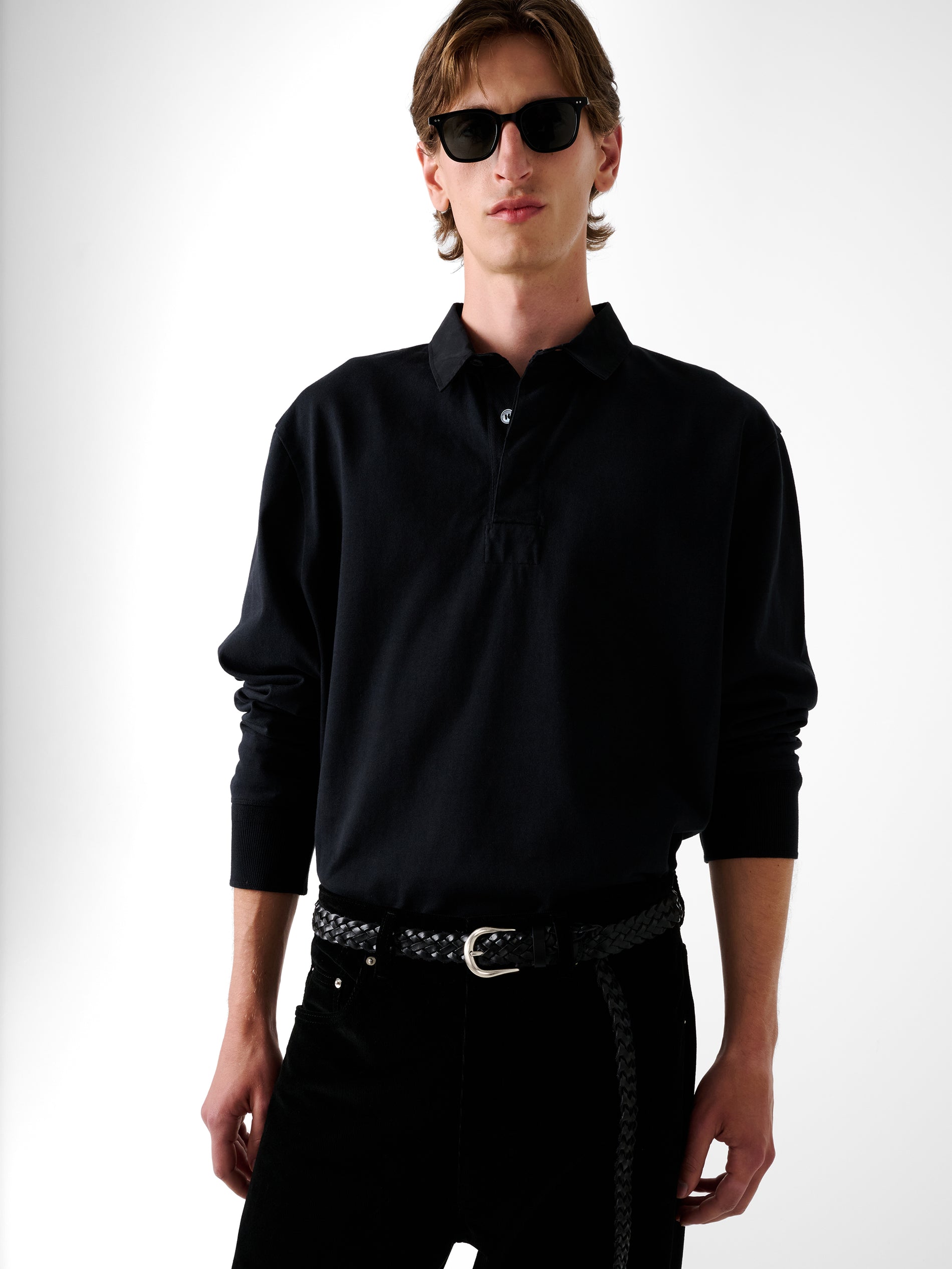 Alyk Jersey in Black - Studio Nicholson