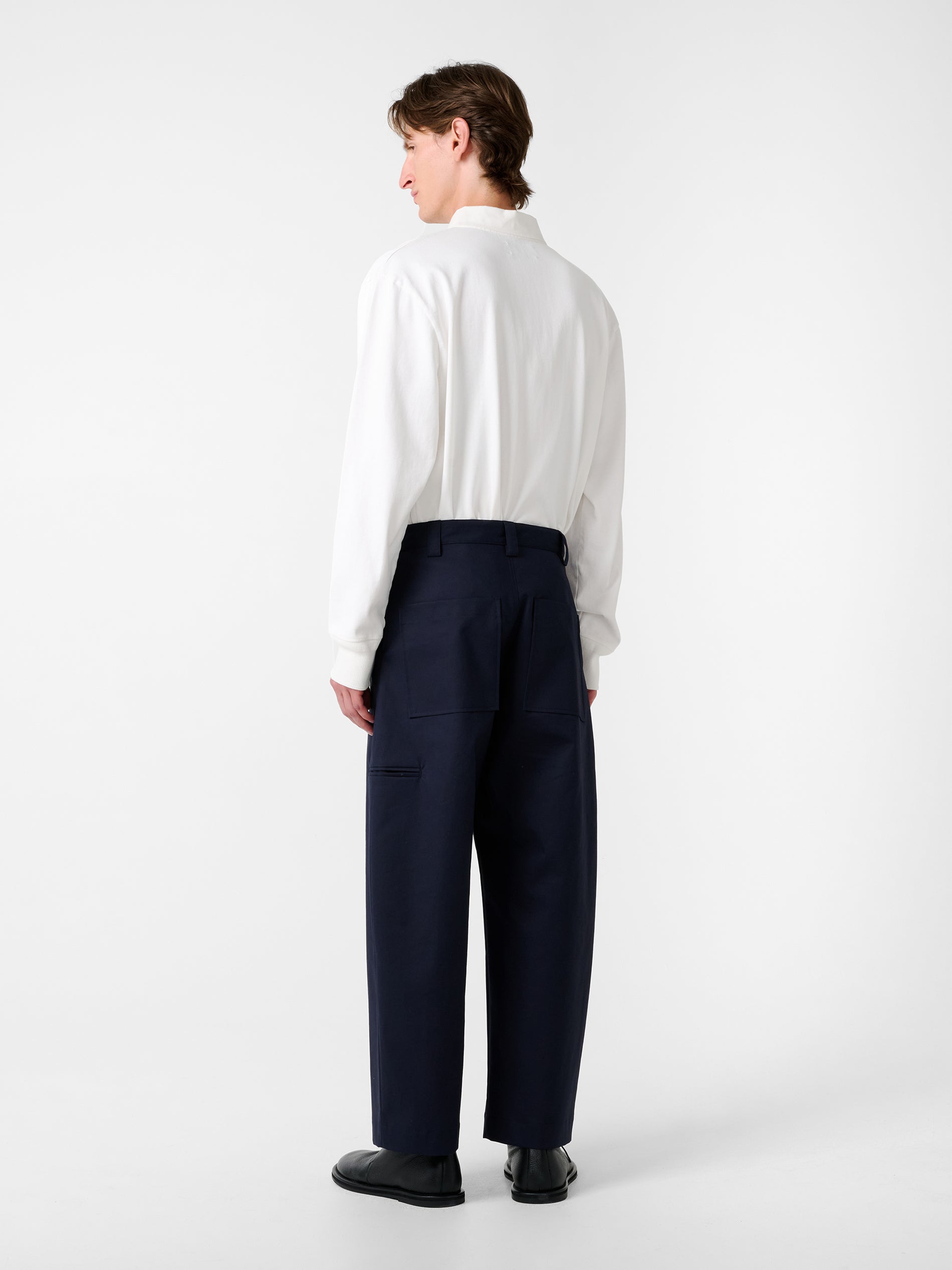Alyk Jersey in Parchment - Studio Nicholson