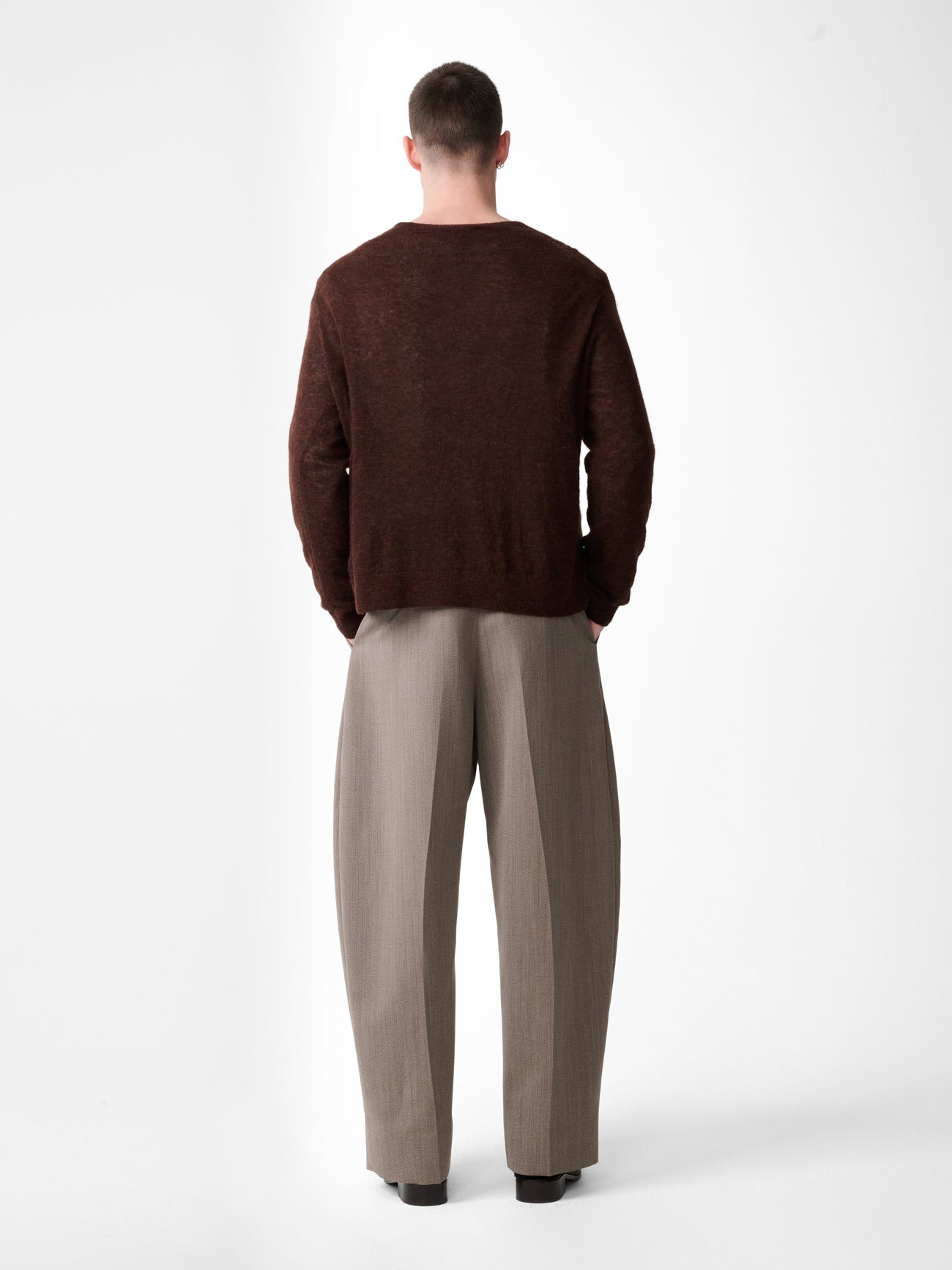 Andres Cardigan in Chestnut