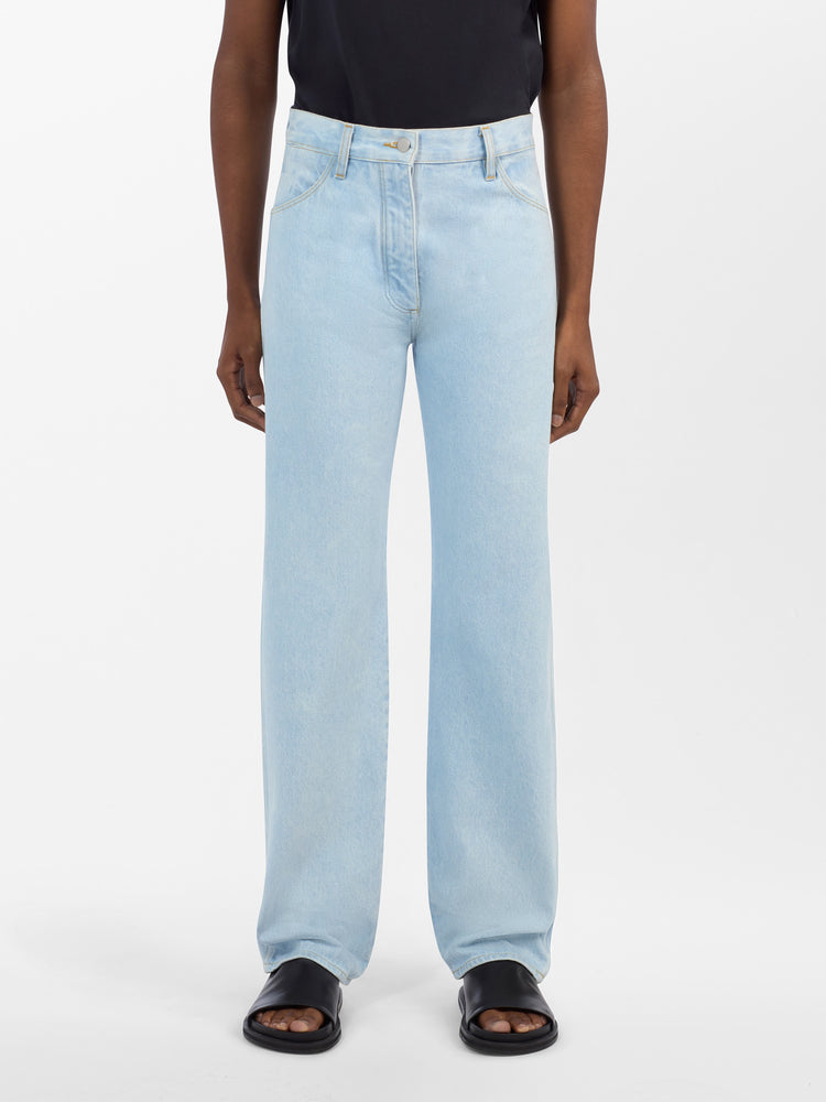 Aral Denim Pant in Bleach Wash