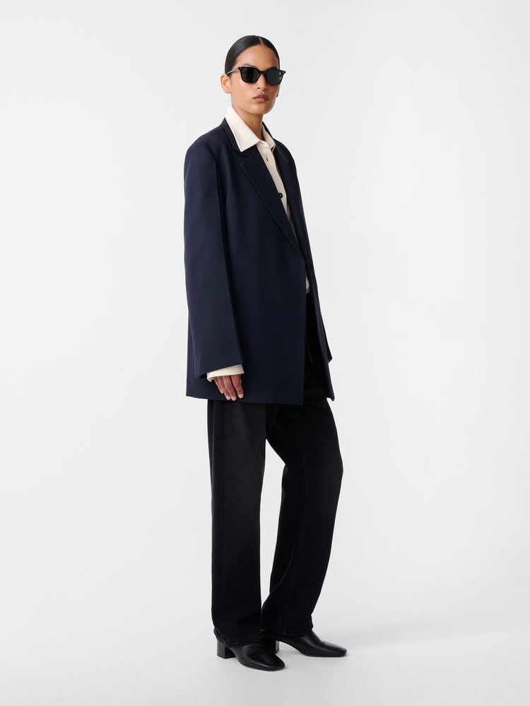 Araz Jacket in Darkest Navy