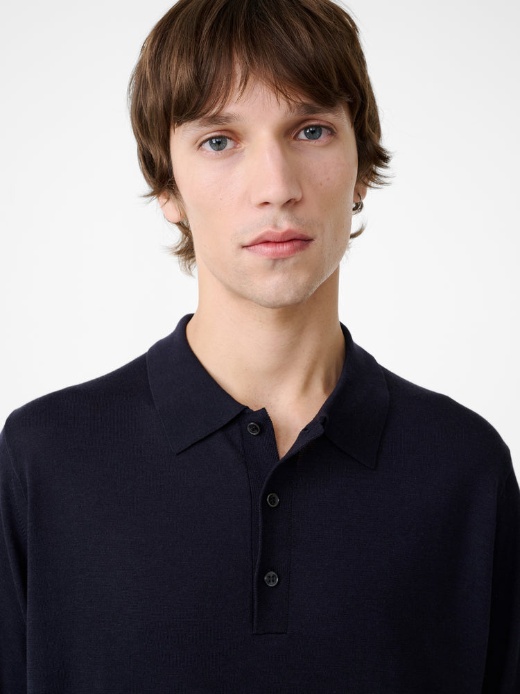 Arieta Knit in Dark Navy - Studio Nicholson