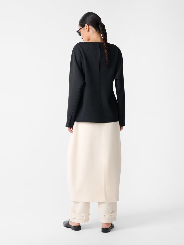 Aru Skirt in Chalk