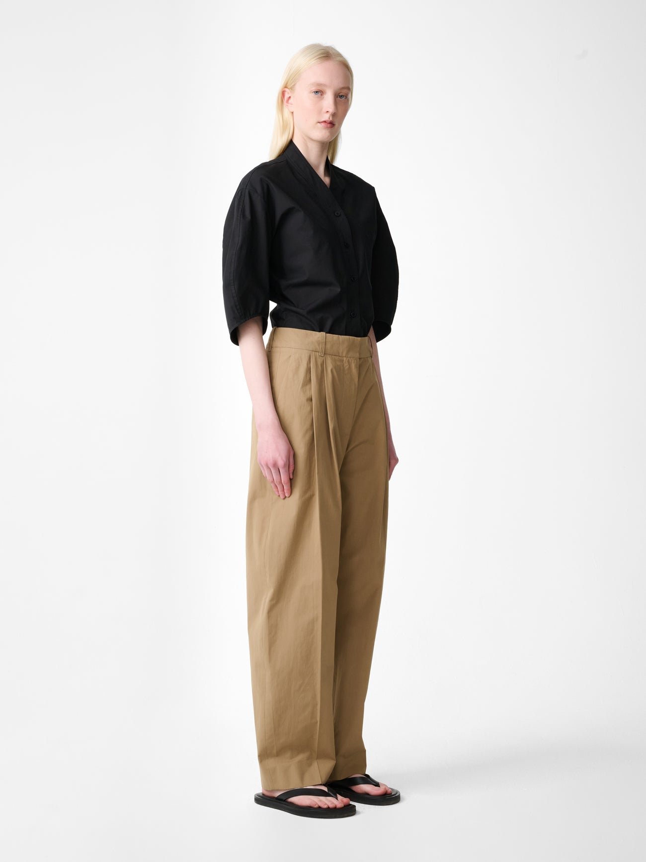 Asti Cotton Top in Black