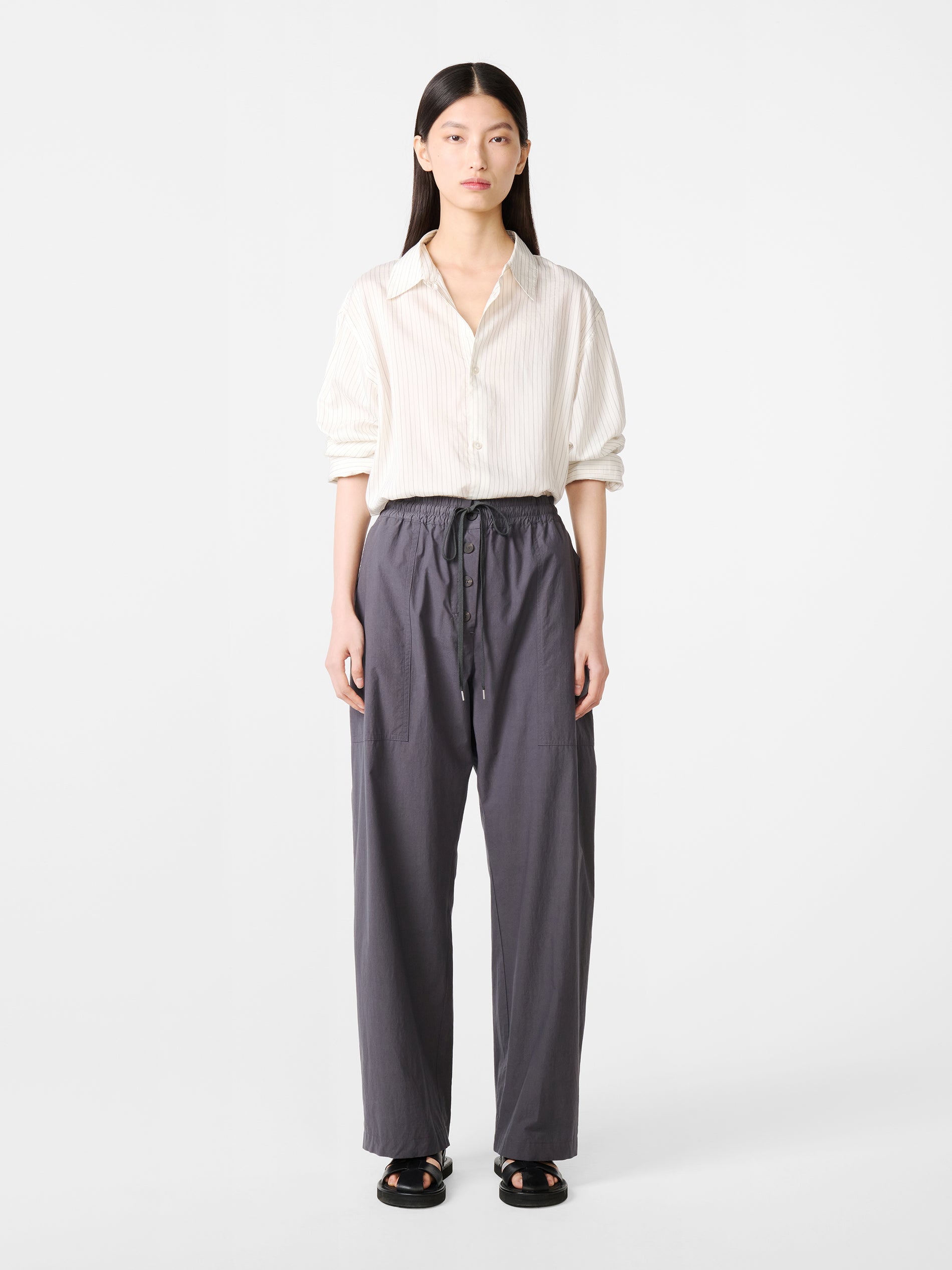 Attis Drawstring Pant in Thunder