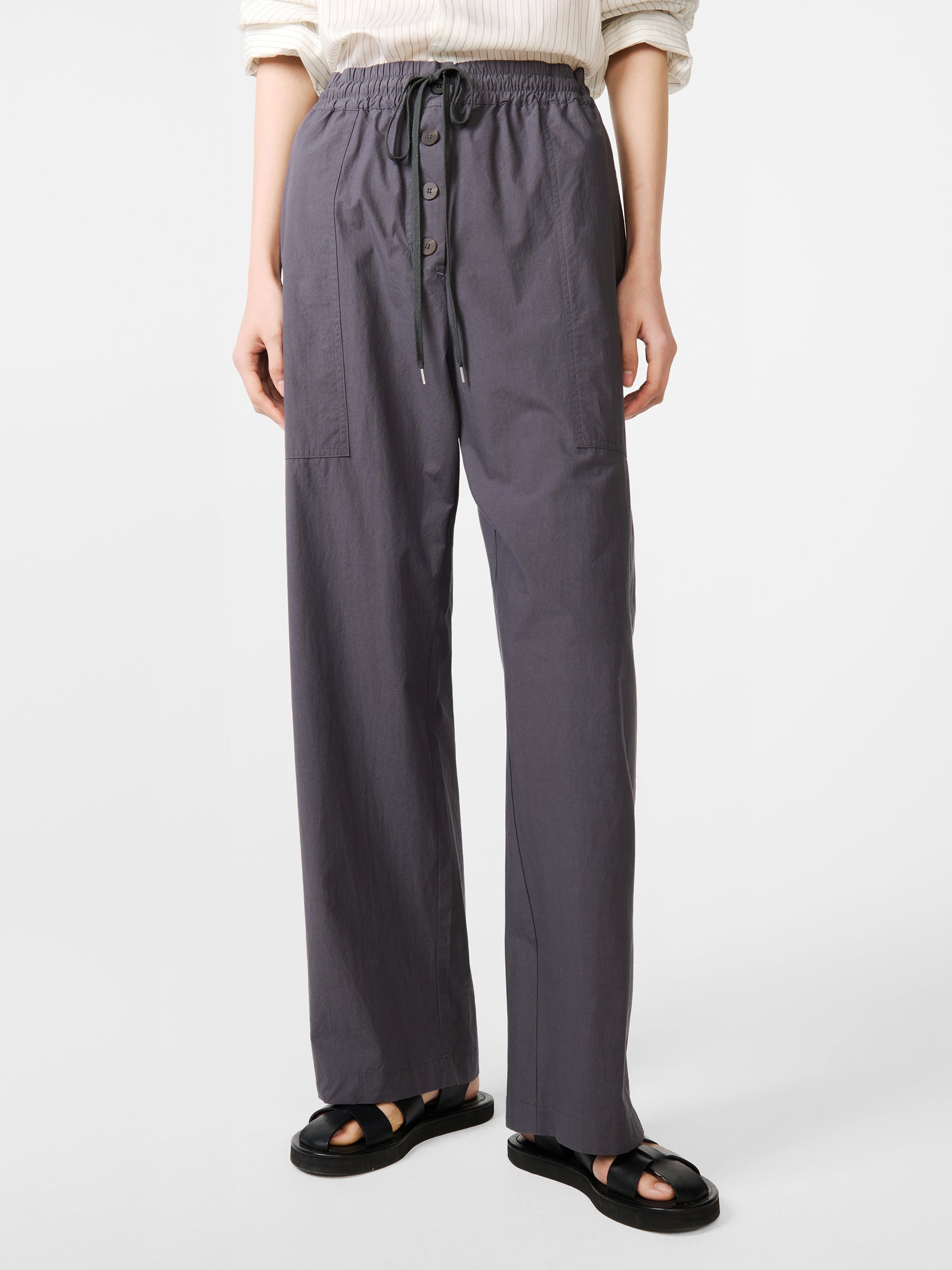 Attis Drawstring Pant in Thunder