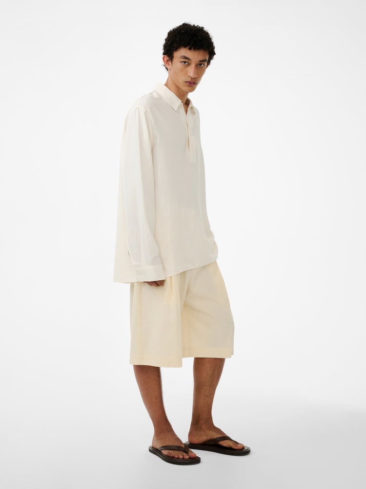 Austin Shirt in Chalk - Studio Nicholson