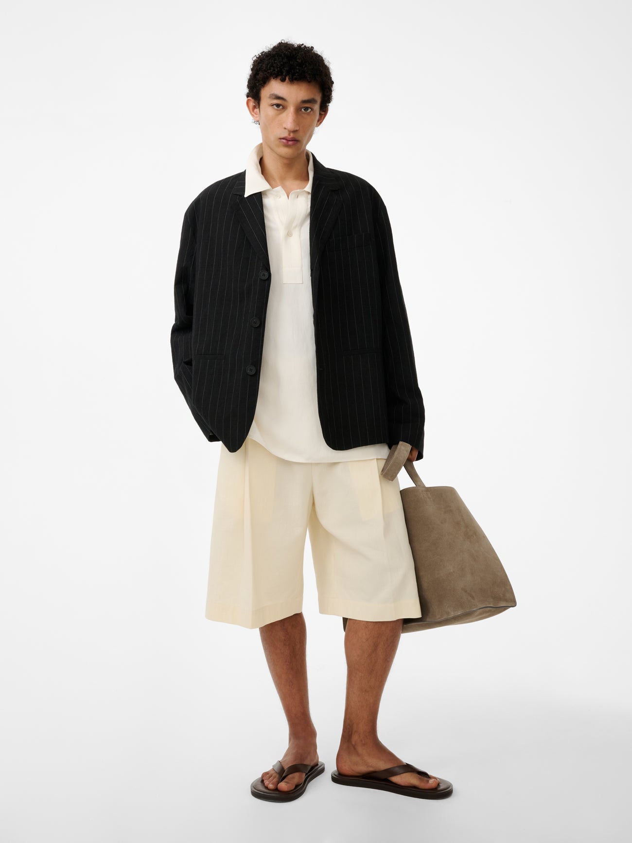 Austin Shirt in Chalk - Studio Nicholson