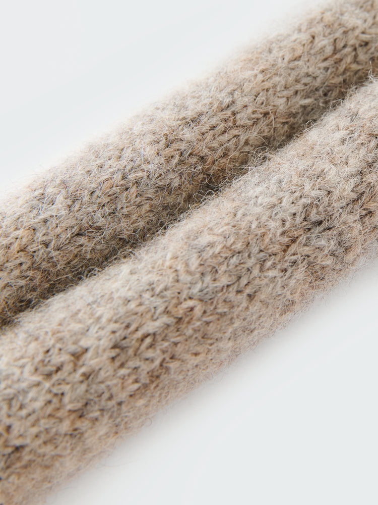 Awn Scarf in Natural Marl