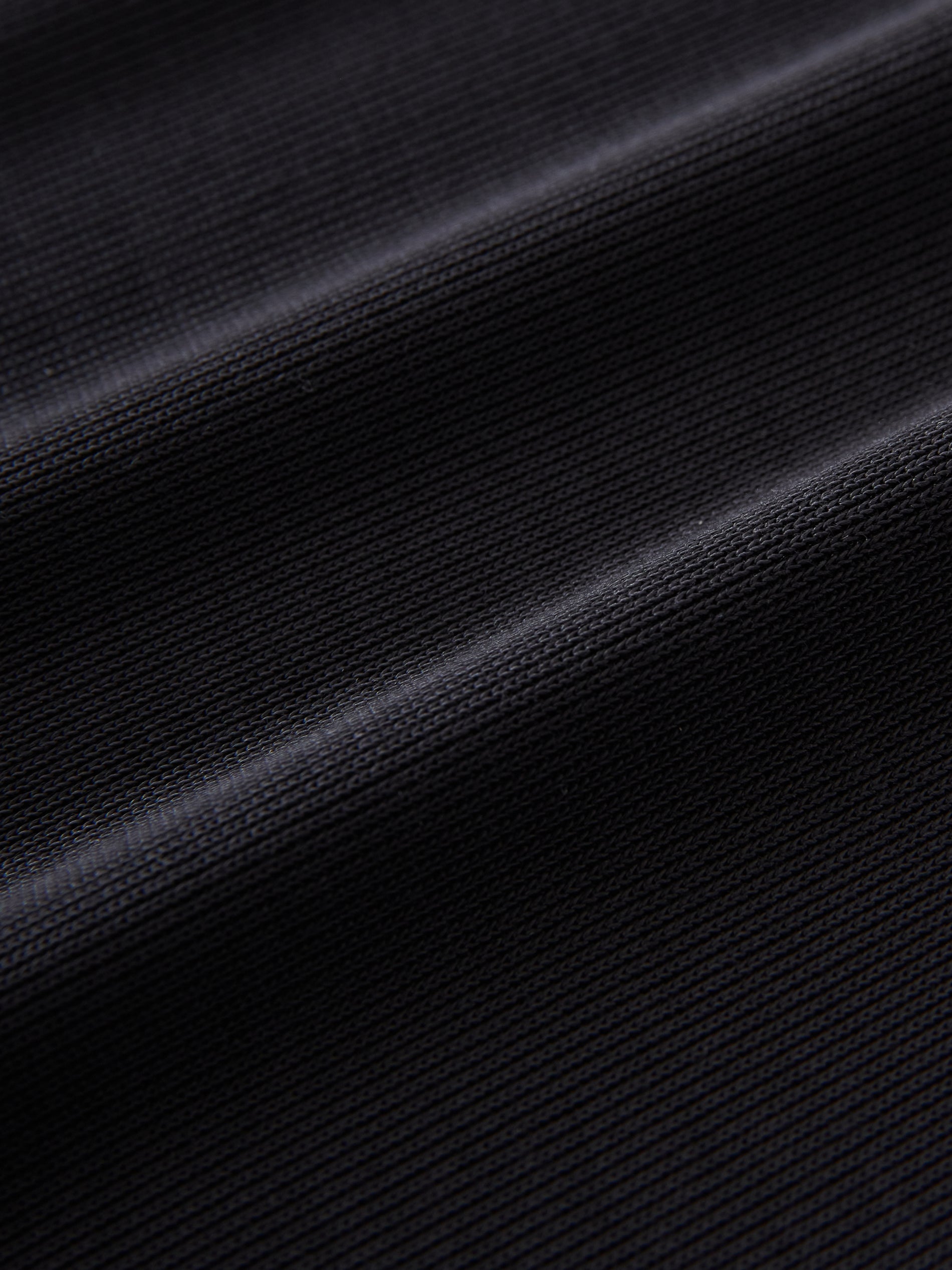 Banner Jersey Dress in Darkest Navy