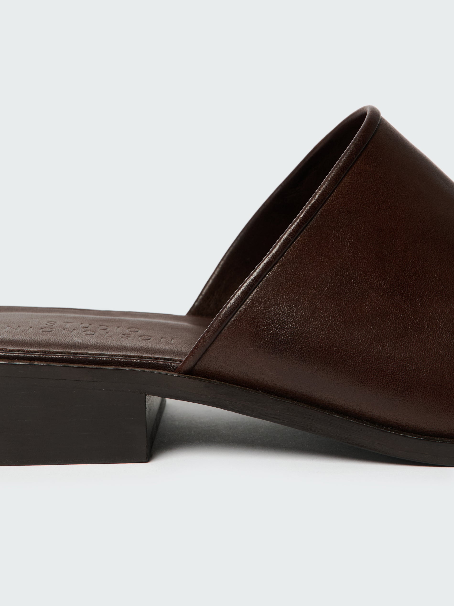 Women's Barlow Shoe in Cocoa - Studio Nicholson