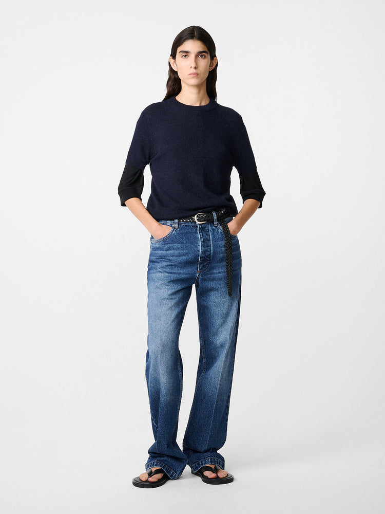 Barra Denim Pant in Worn Wash Indigo