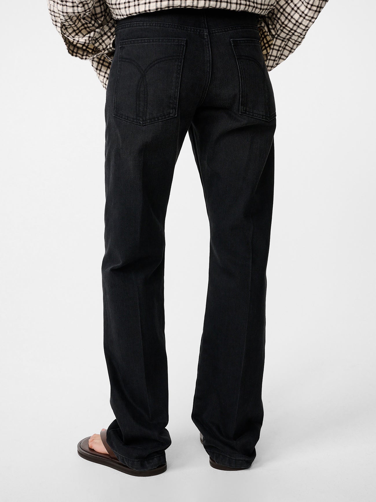 Barra Denim Pant in Faded Black Wash - Studio Nicholson
