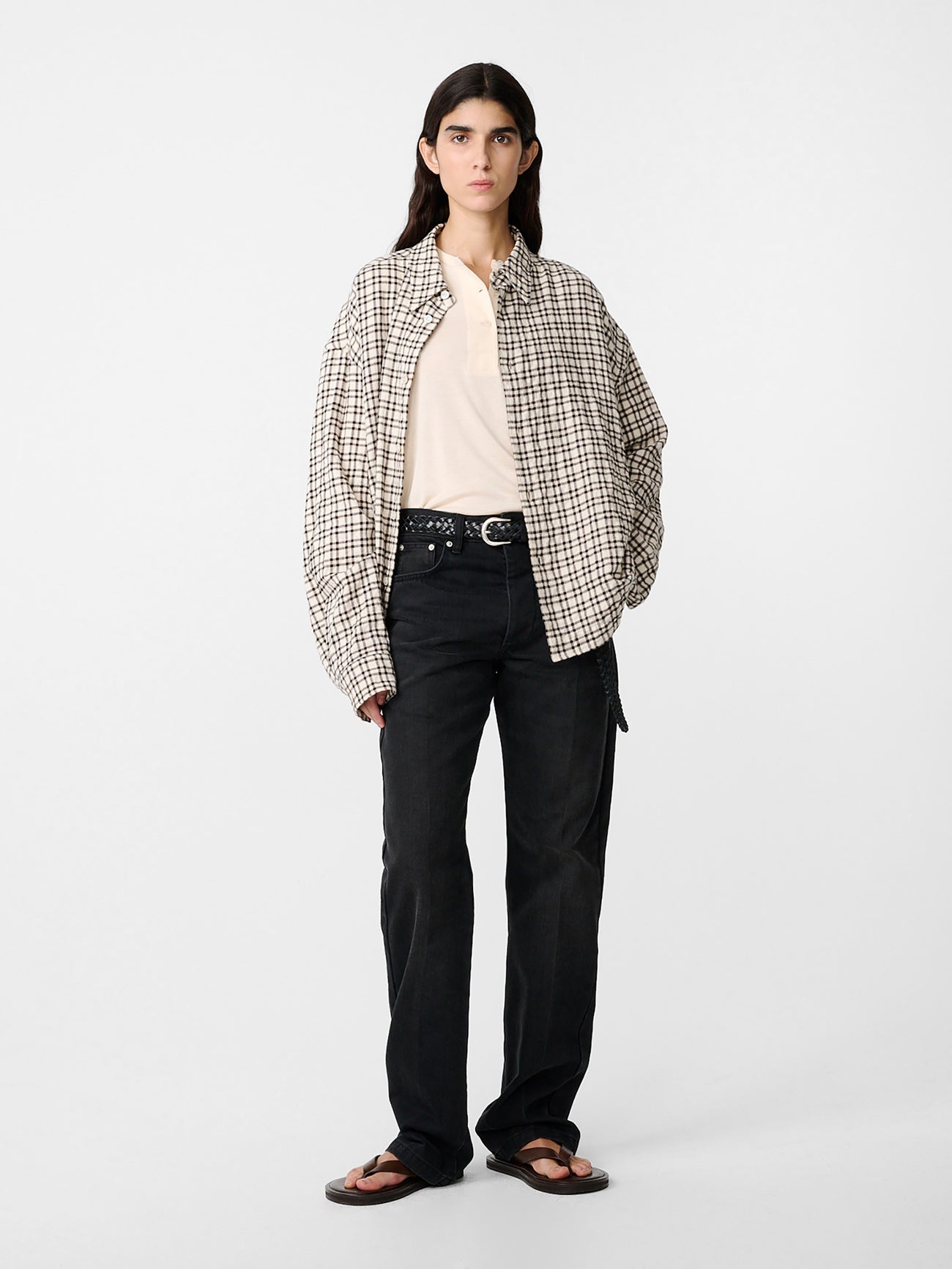 Barra Denim Pant in Faded Black Wash - Studio Nicholson