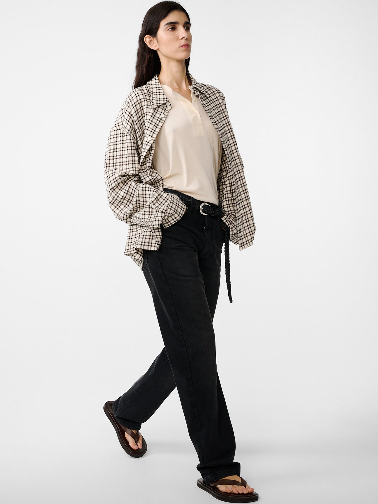 Barra Denim Pant in Faded Black Wash - Studio Nicholson