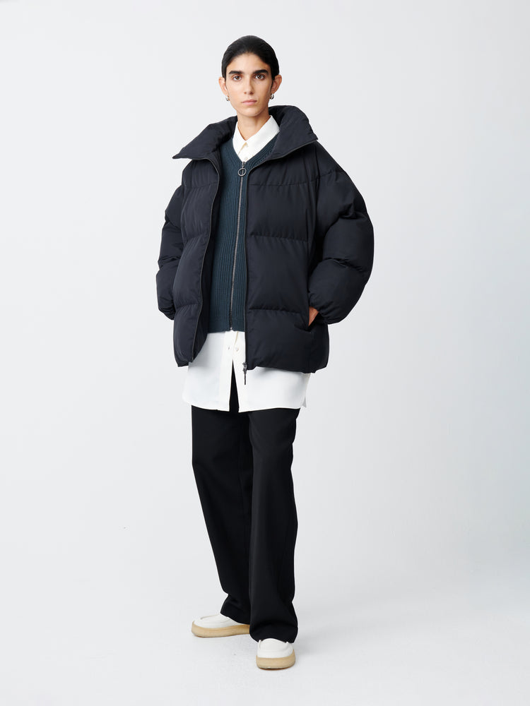 Basel Ecodown Jacket in Black