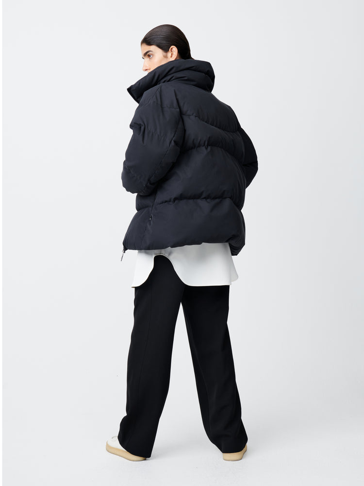 Basel Ecodown Jacket in Black
