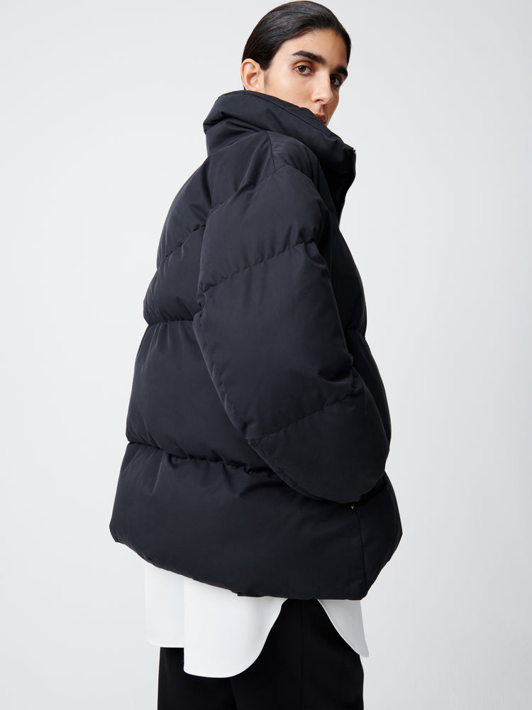 Basel Ecodown Jacket in Black