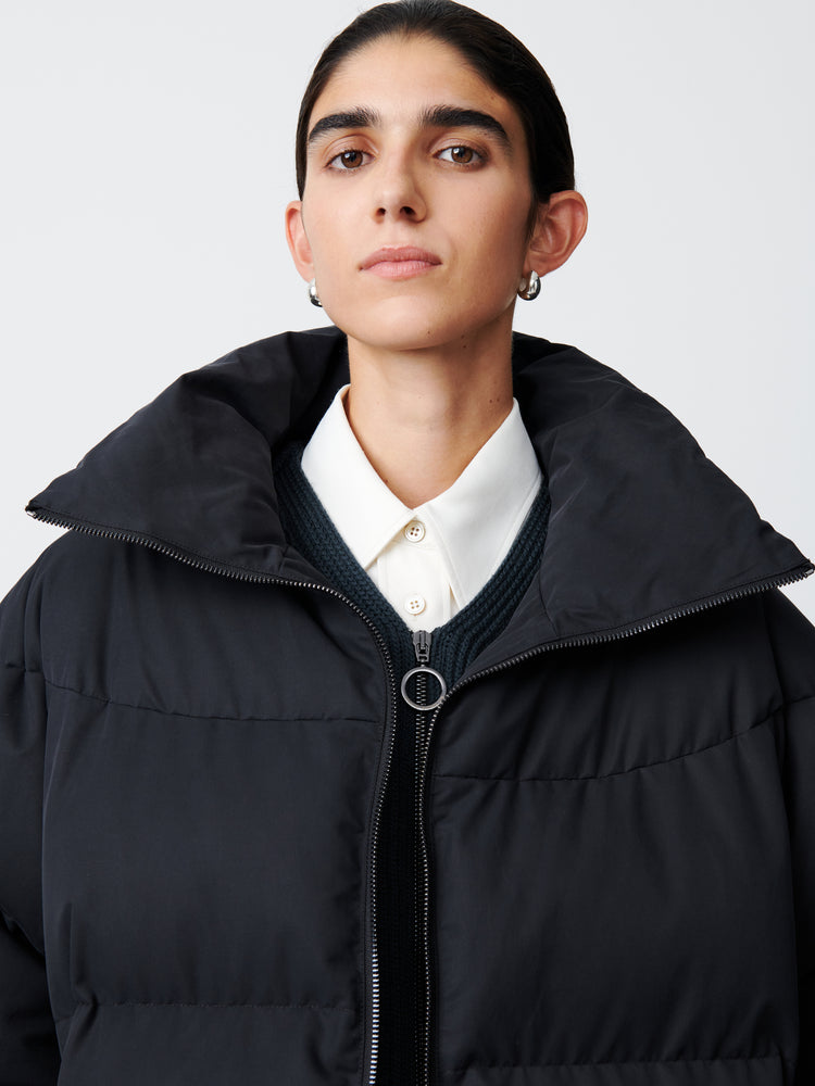 Basel Ecodown Jacket in Black
