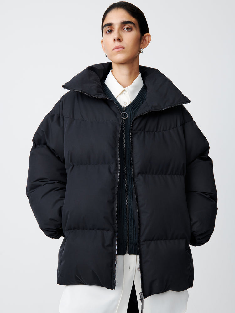 Basel Ecodown Jacket in Black