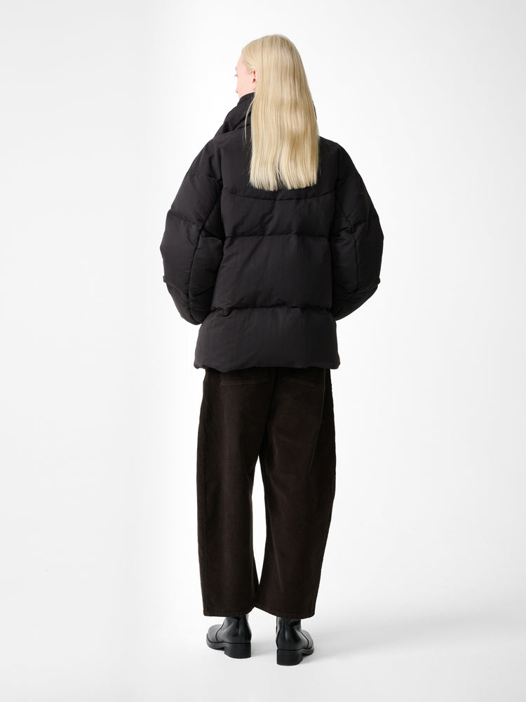 Basel Puffer Jacket in Black