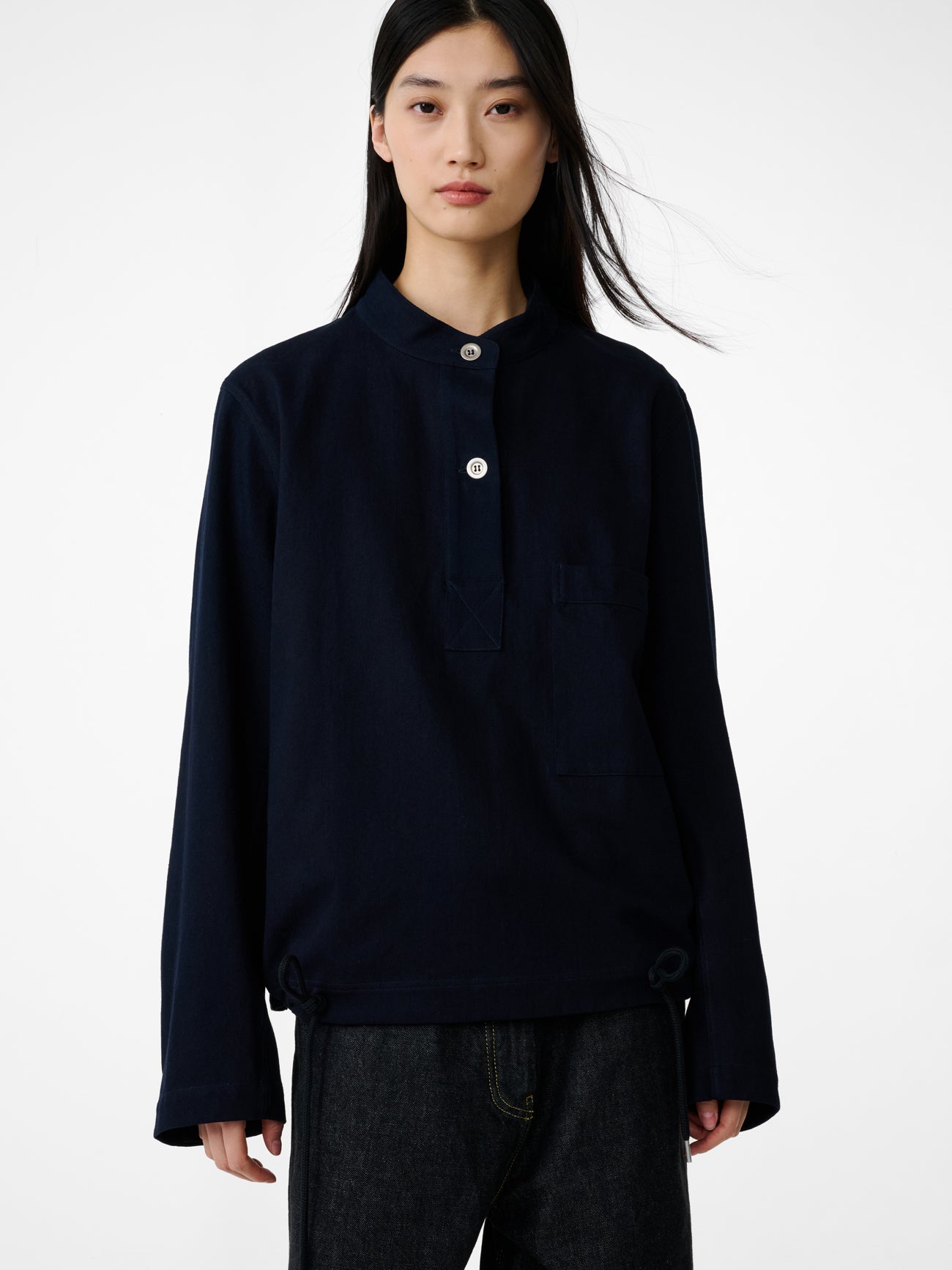 Baye Polo Shirt in Indigo