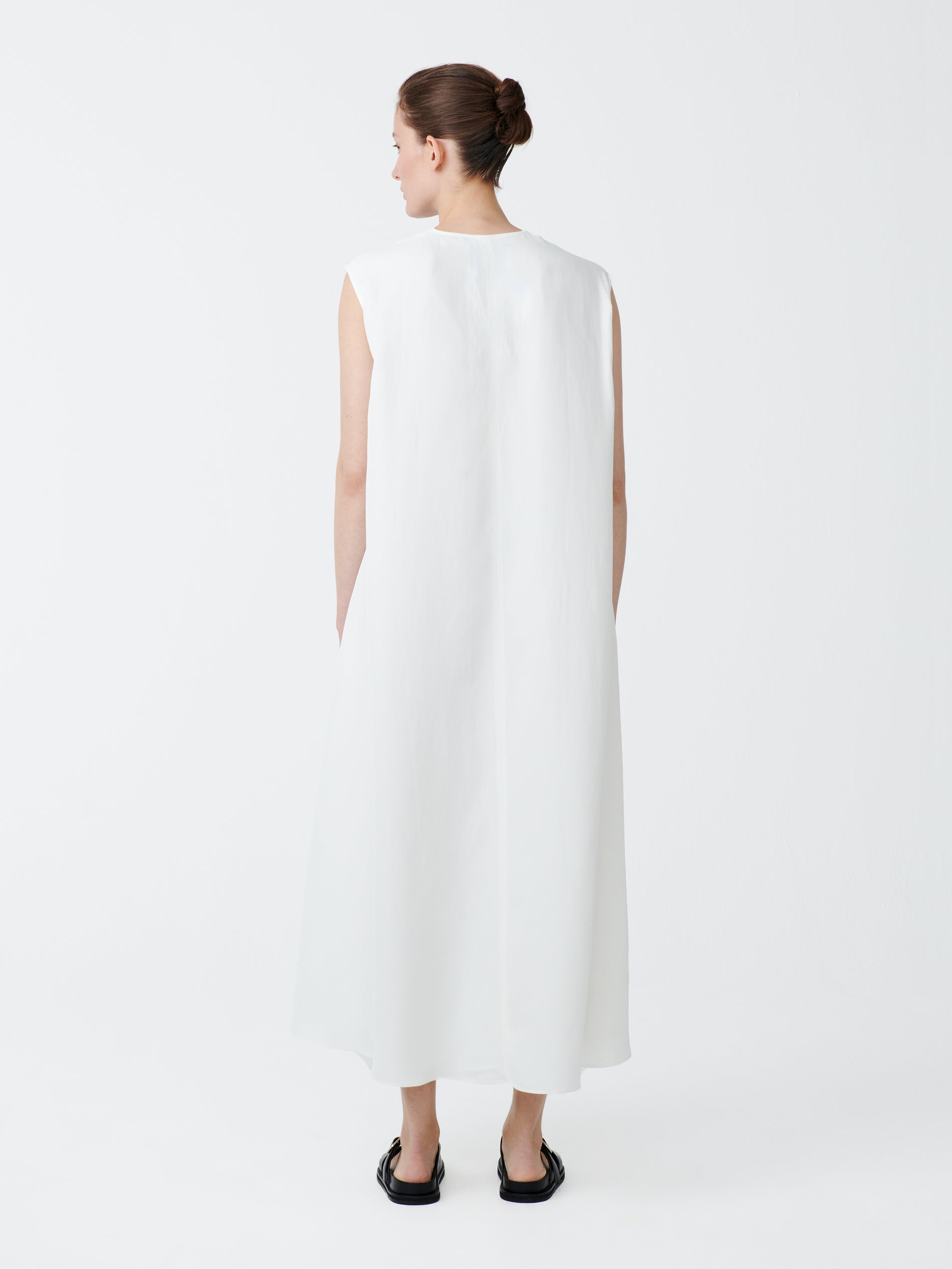 Beck Dress in Parchment - Studio Nicholson