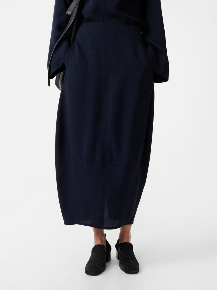 Beni Skirt in Darkest Navy