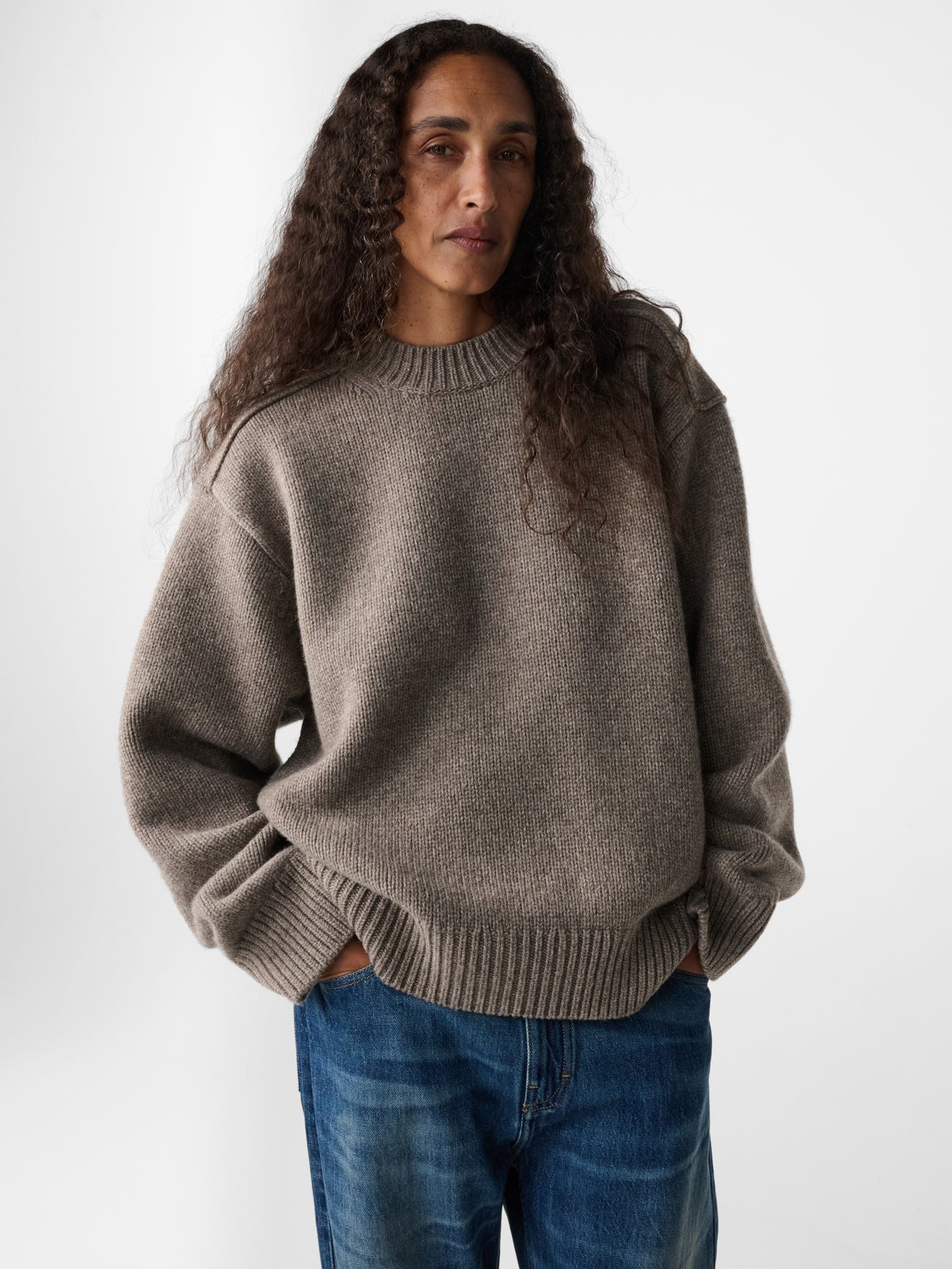Berez Knit in Natural Marl