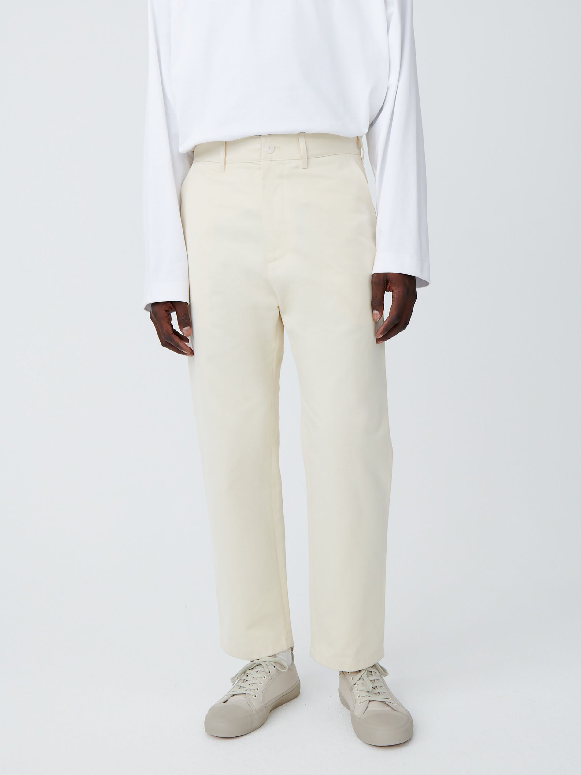 Bill Pant in Cream - Studio Nicholson