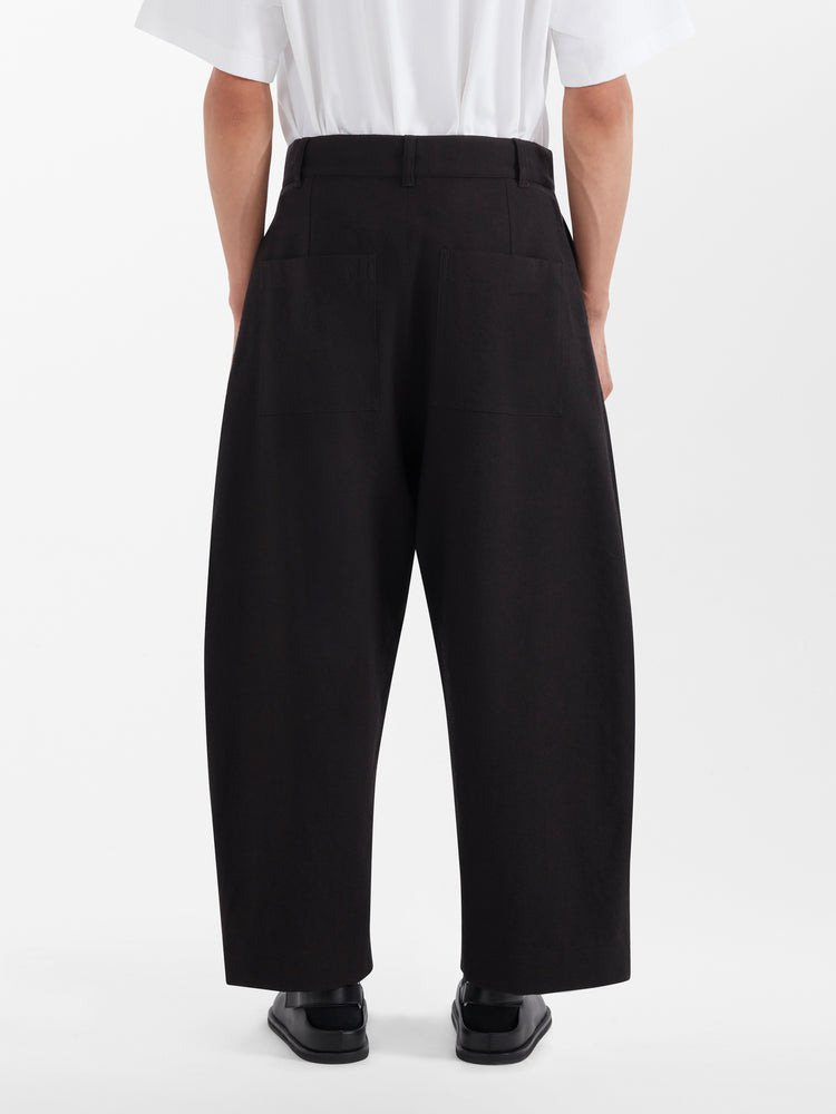 Bosun Wool Pant in Walnut