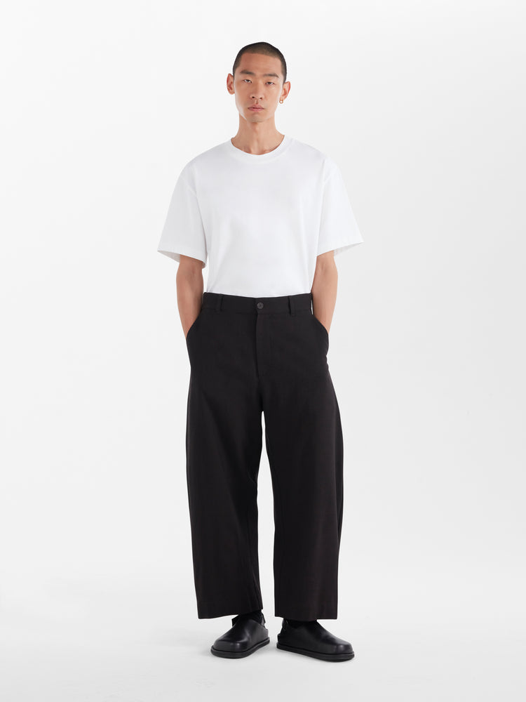 Bosun Wool Pant in Walnut