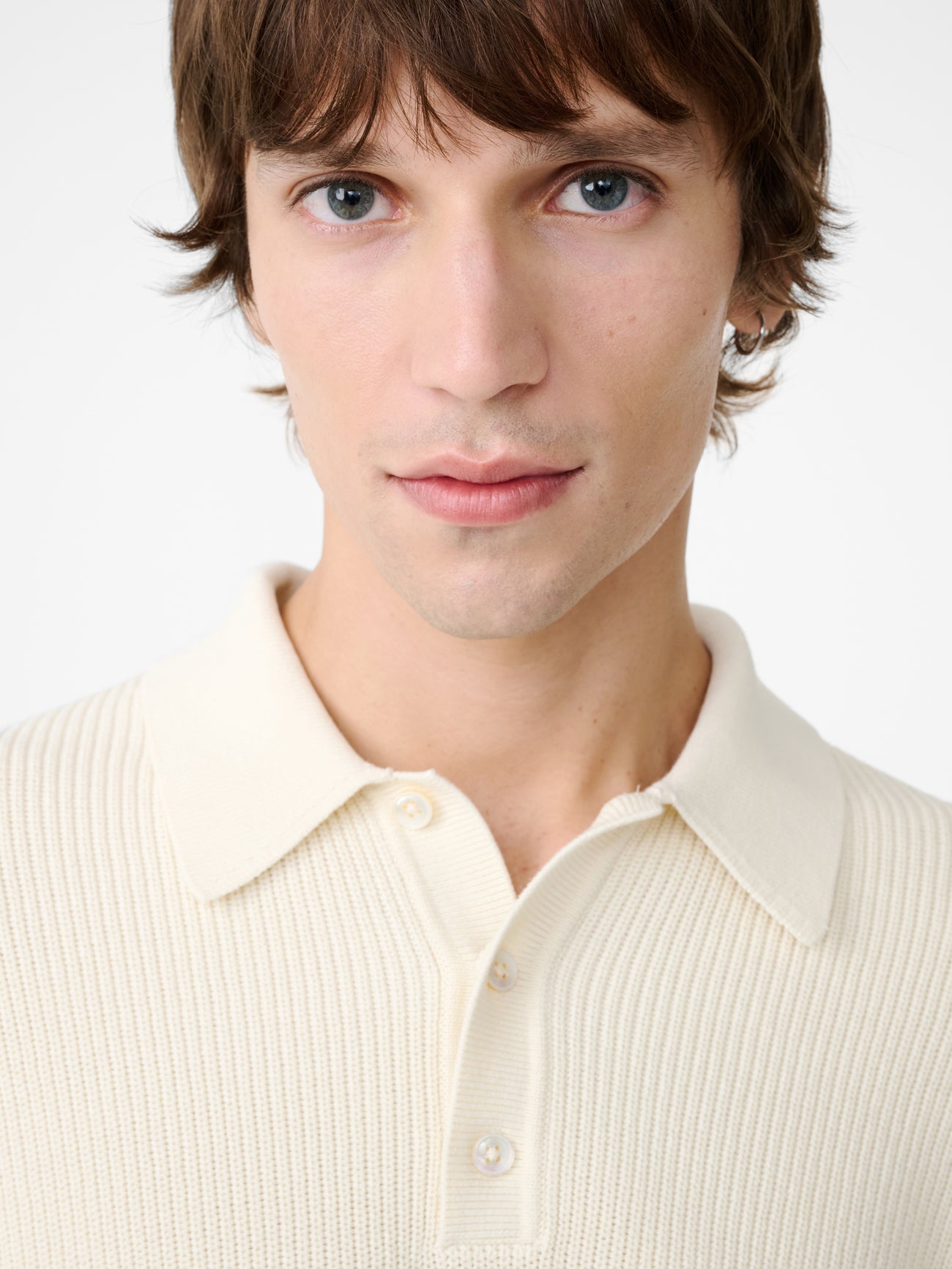 Bourne Knit in Parchment - Studio Nicholson