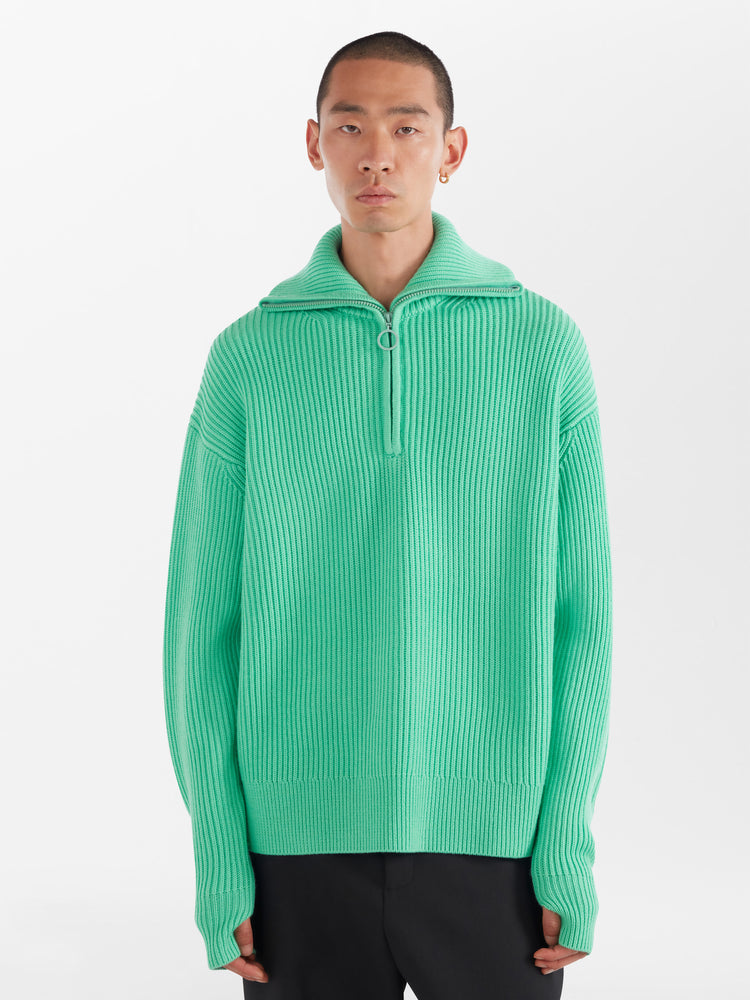 Bow Knit in Jade