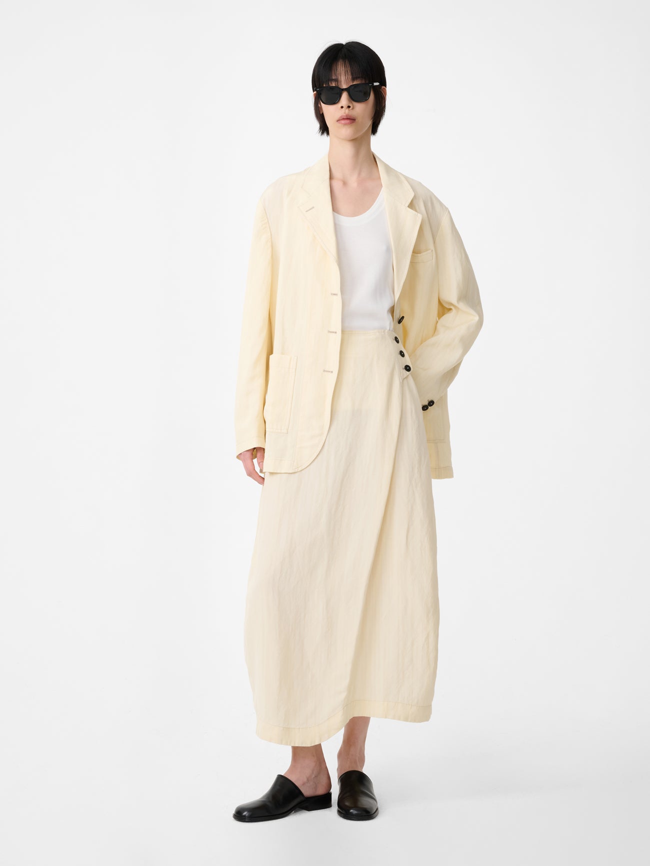 Bryde Skirt in Alabaster