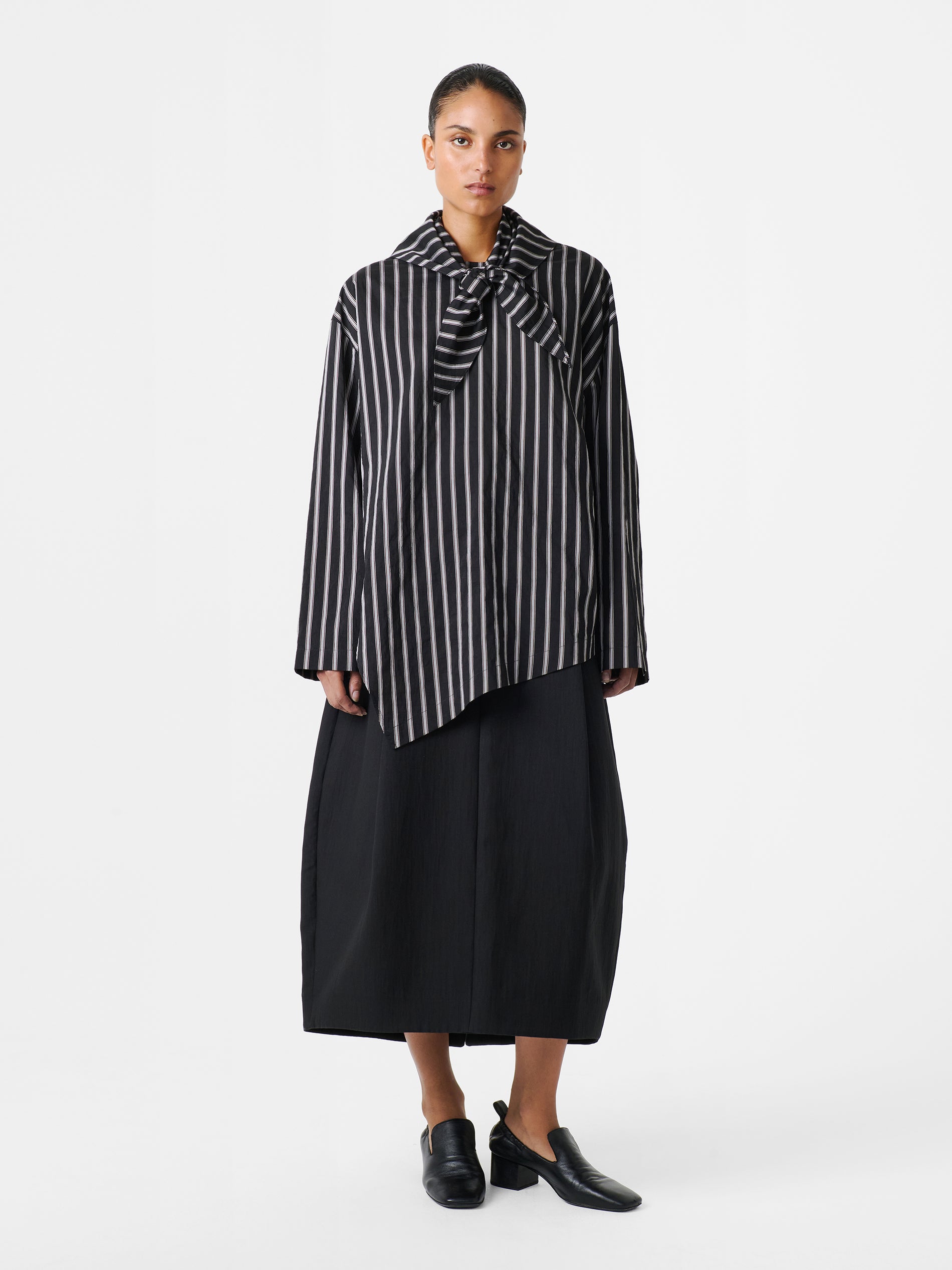 Bute Stripe Top in Darkest Navy Stripe - Studio Nicholson