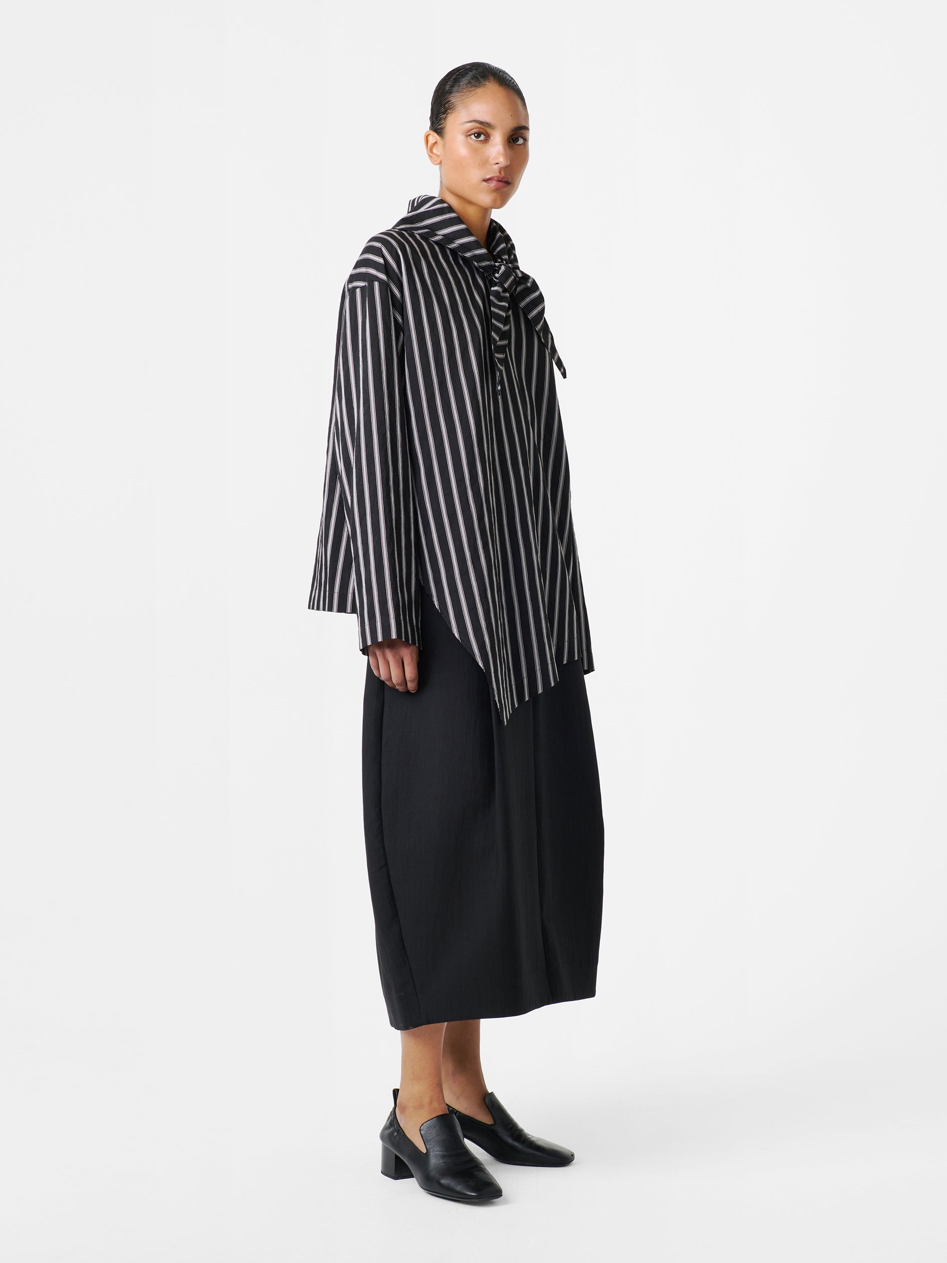 Bute Stripe Top in Darkest Navy Stripe - Studio Nicholson