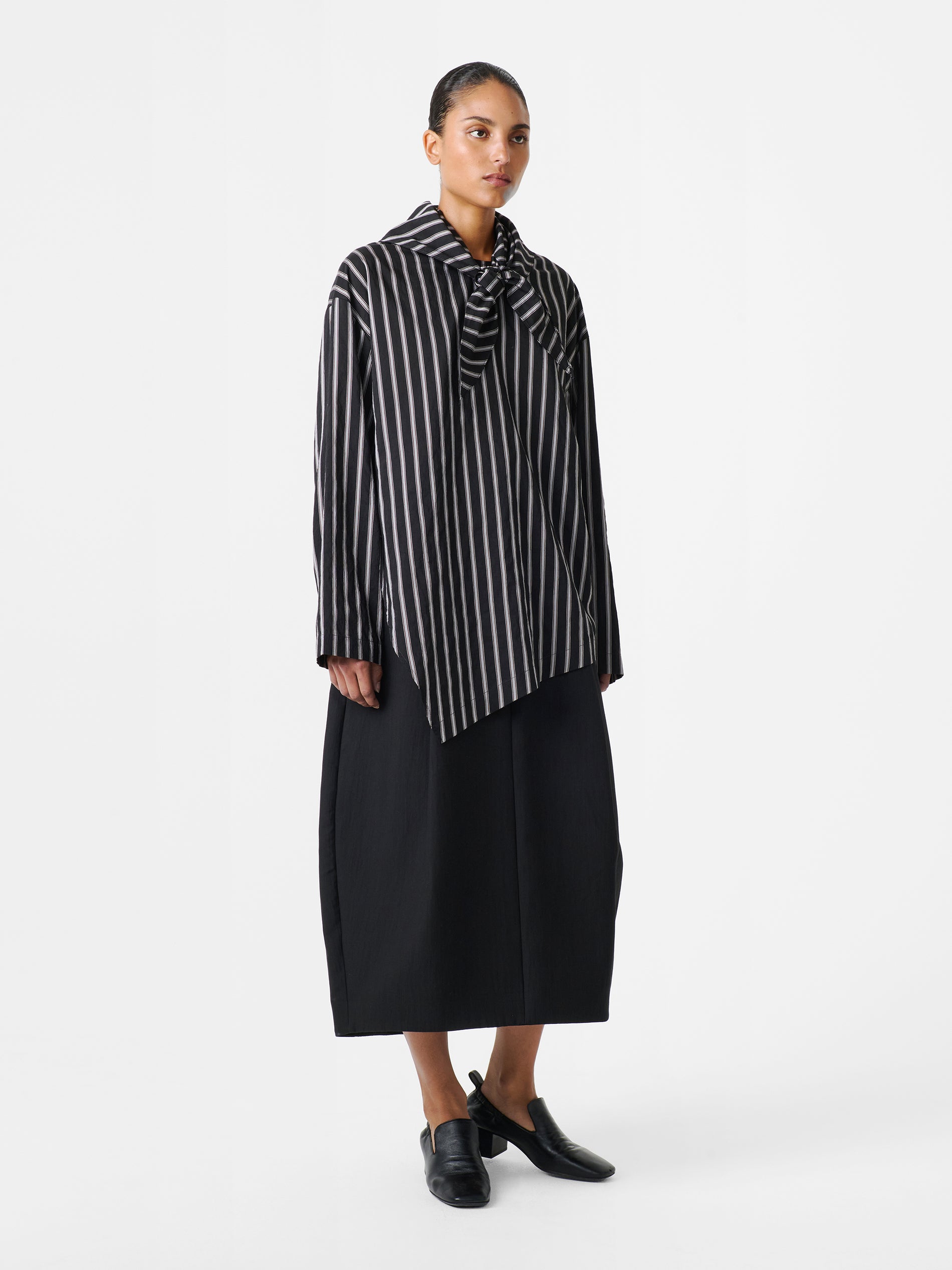 Bute Stripe Top in Darkest Navy Stripe - Studio Nicholson