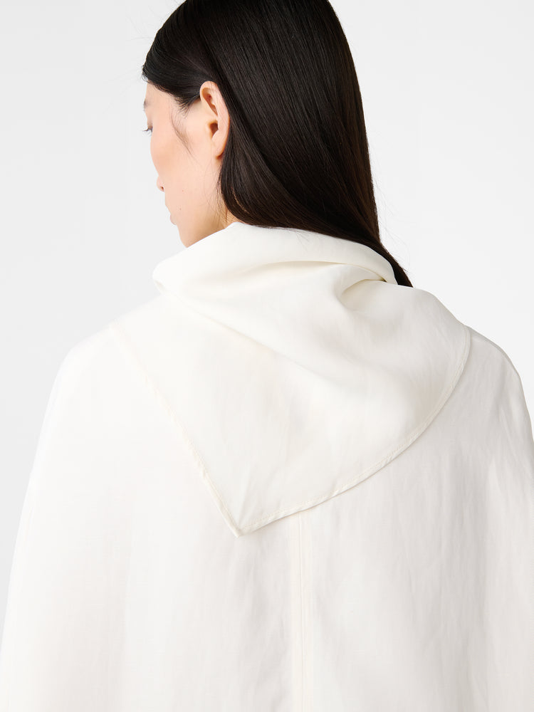 Bute Linen Top in Parchment