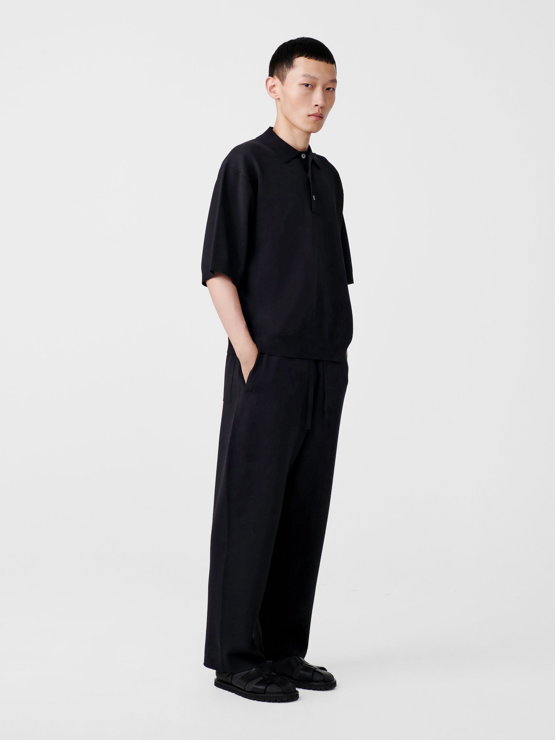 Byhr Pant in Black - Studio Nicholson
