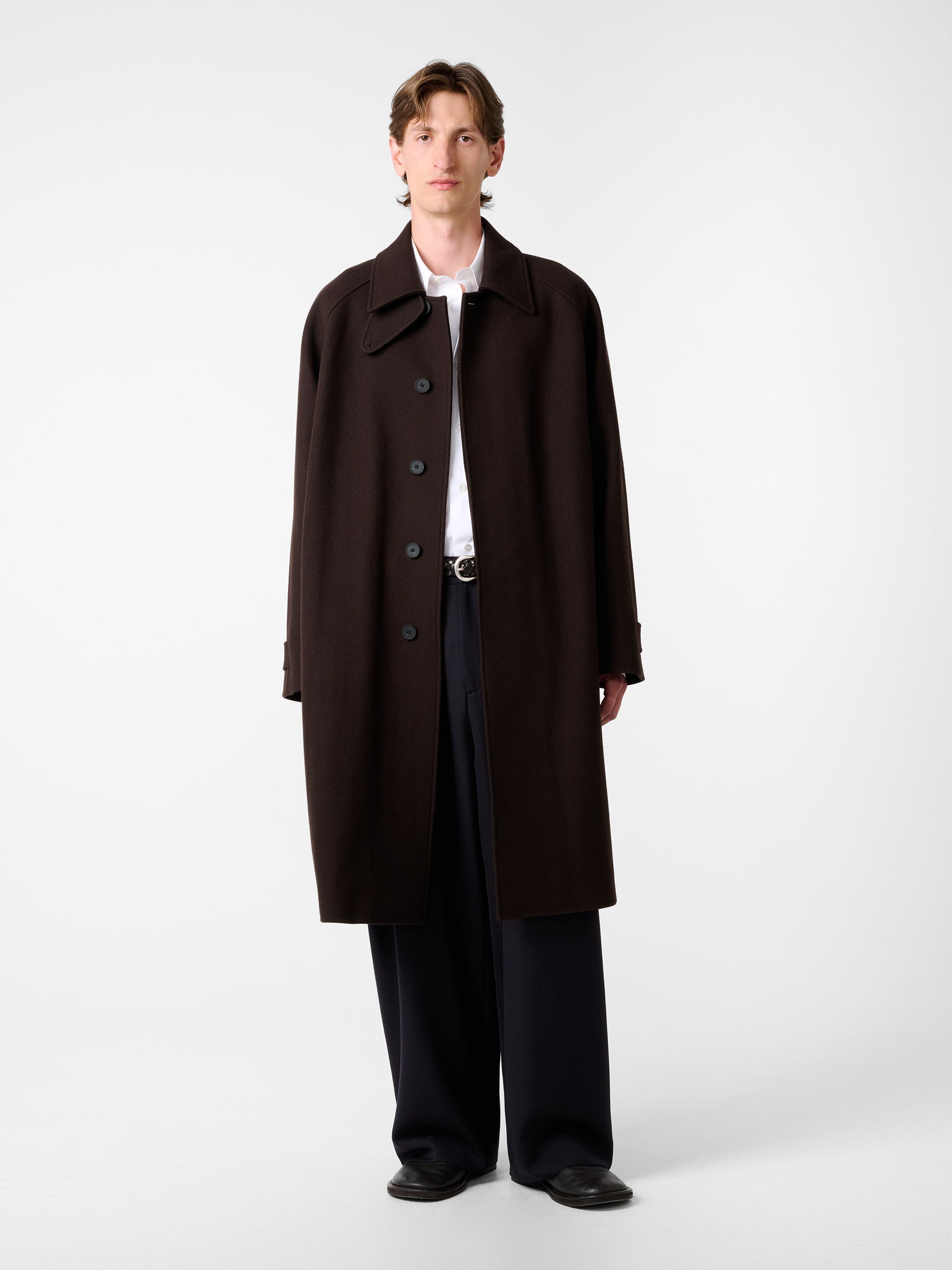 Cabo Coat in Espresso – Studio Nicholson