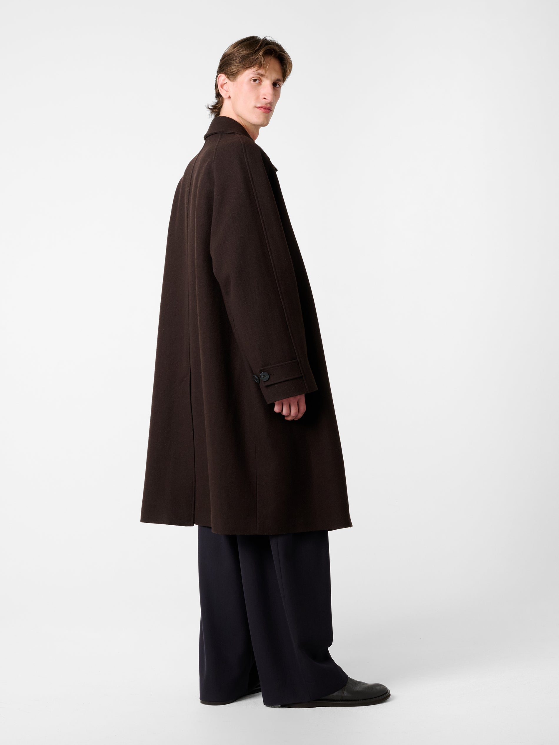 Cabo Coat in Espresso - Studio Nicholson