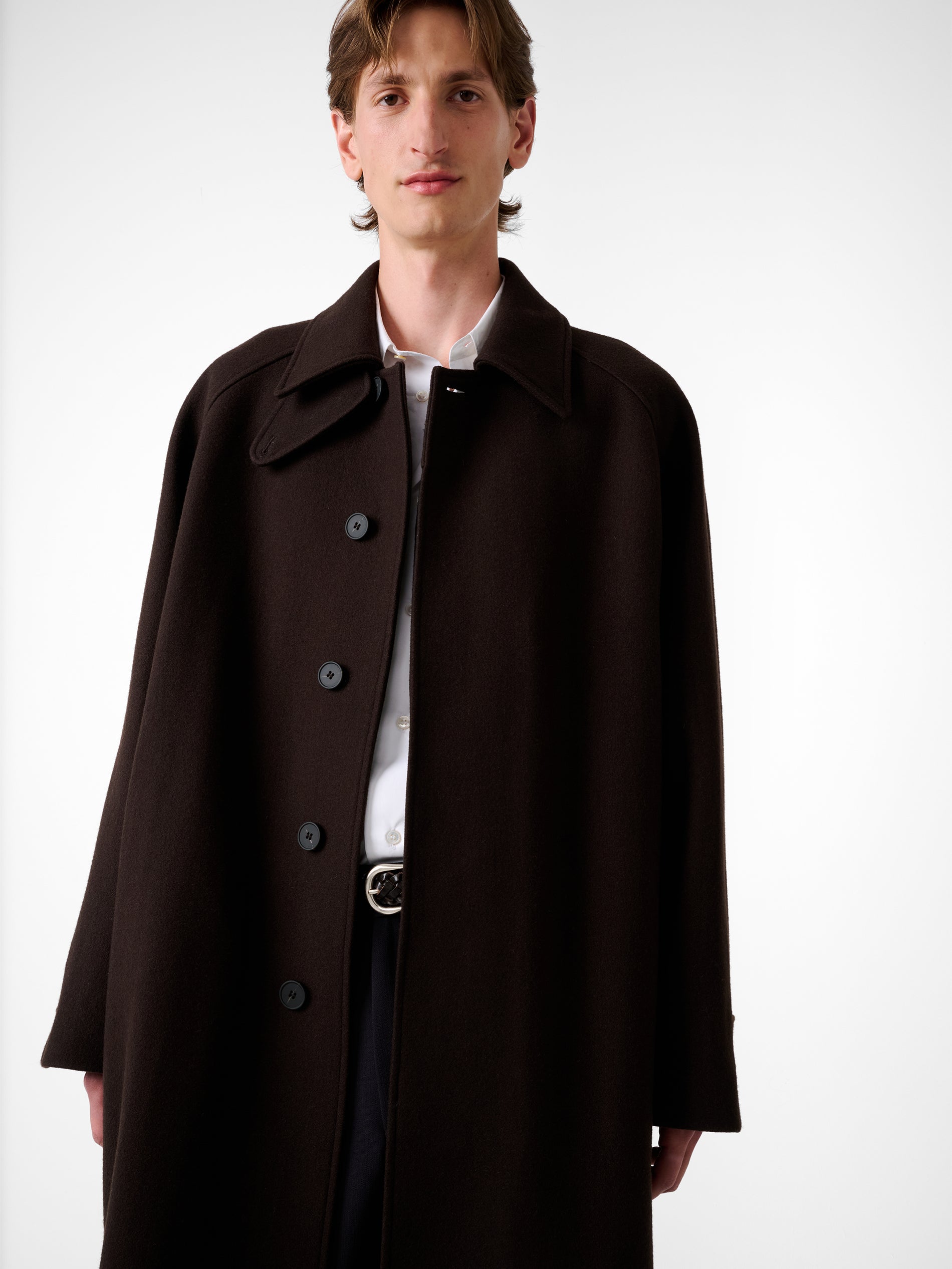 Cabo Coat in Espresso - Studio Nicholson