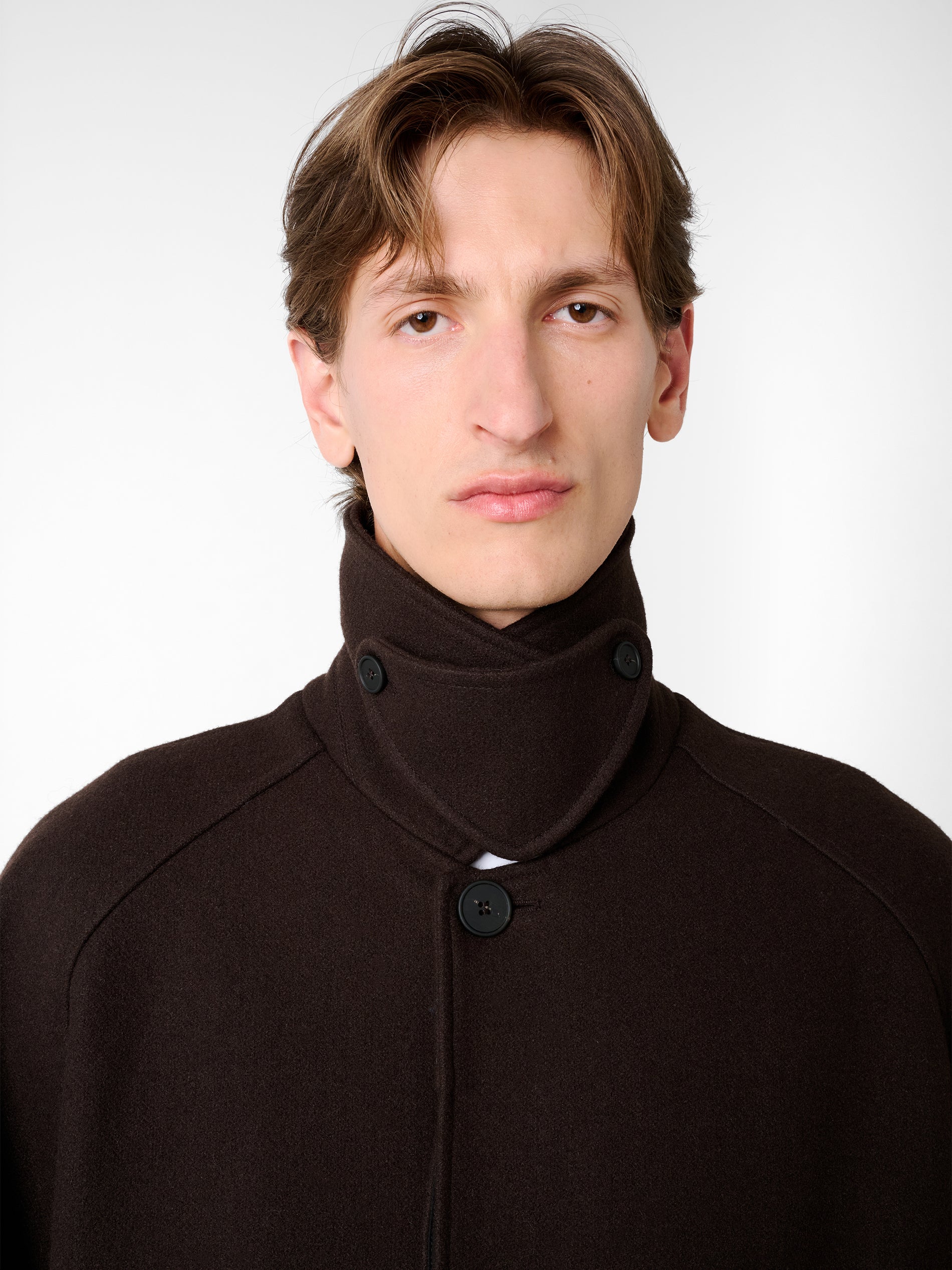 Cabo Coat in Espresso - Studio Nicholson