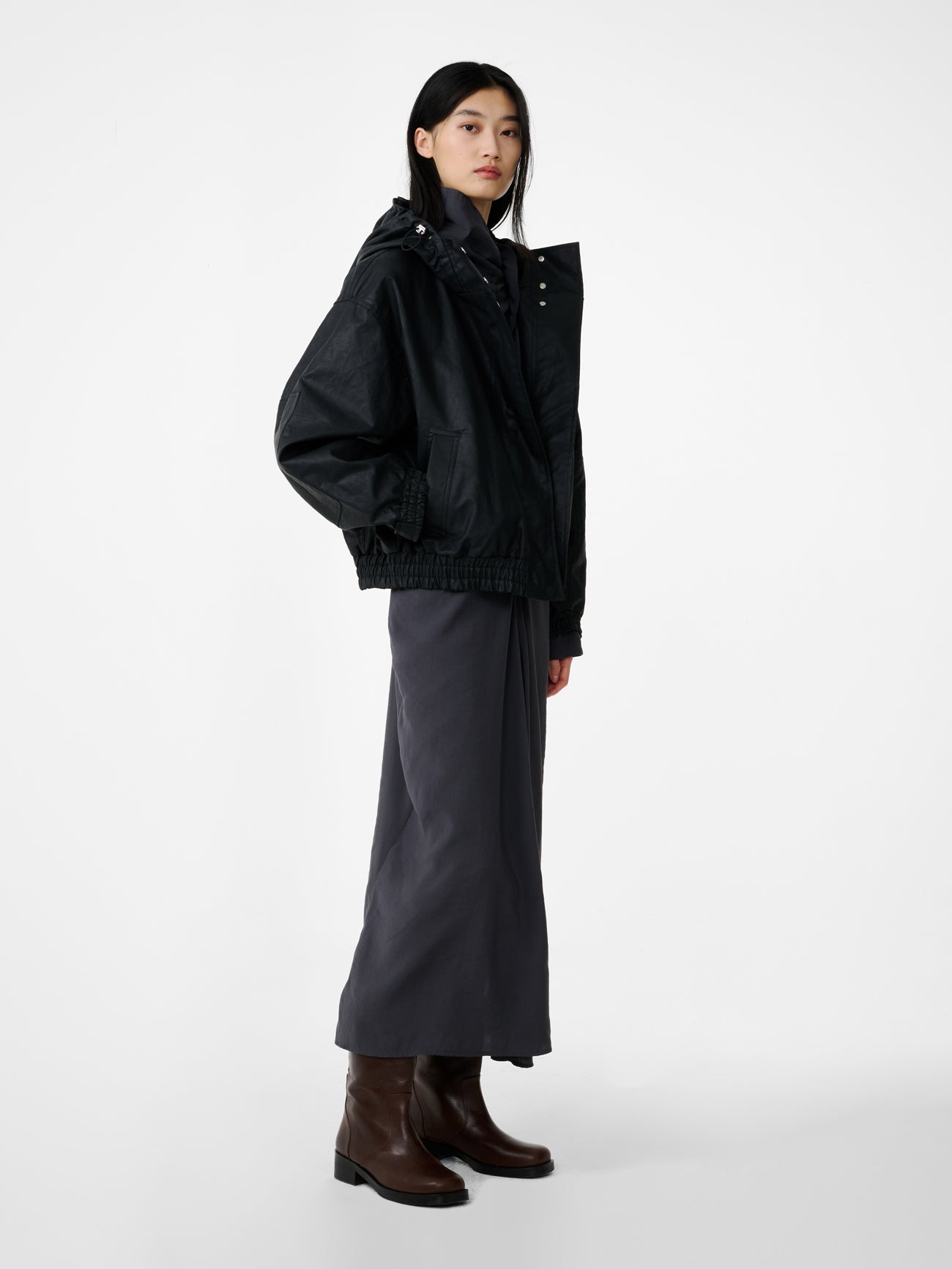 Cabot Jacket in Coal - Studio Nicholson