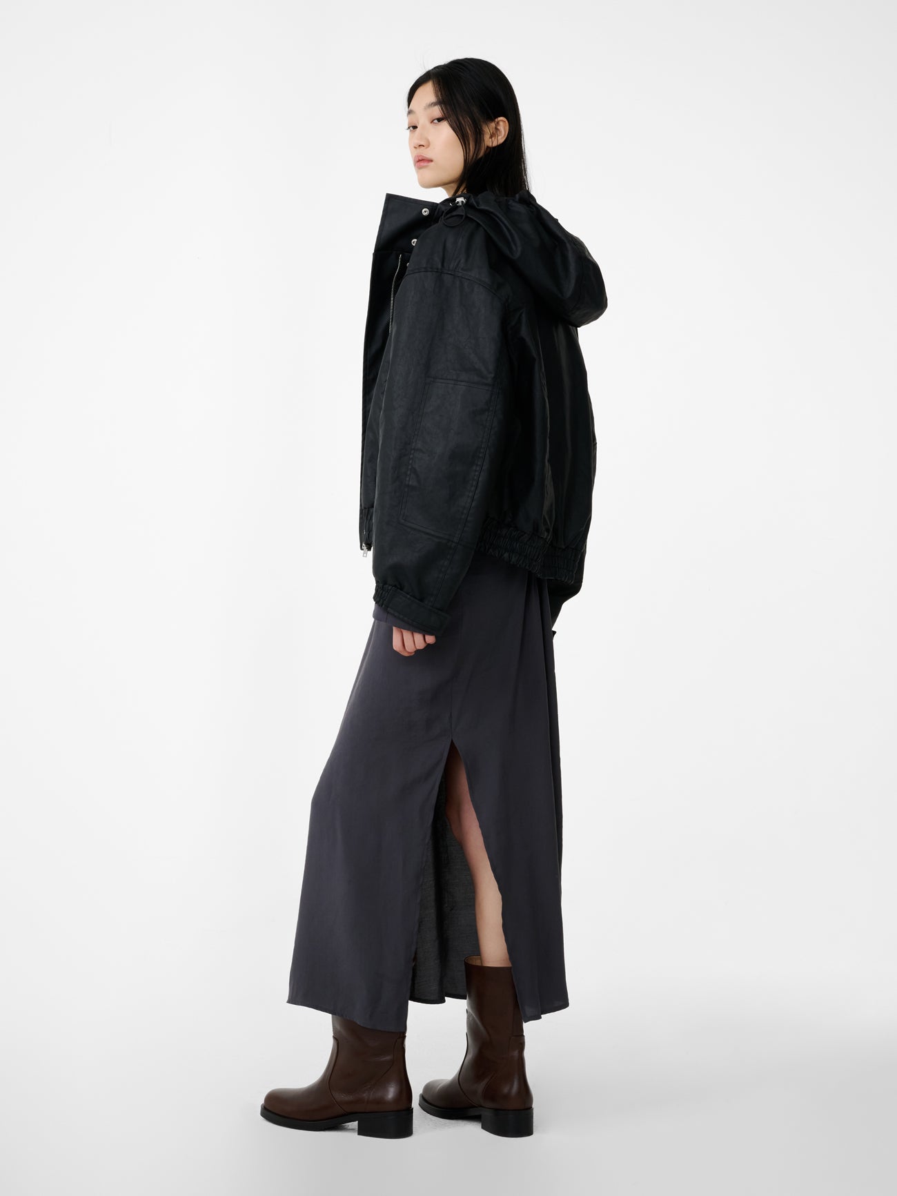 Cabot Jacket in Coal - Studio Nicholson