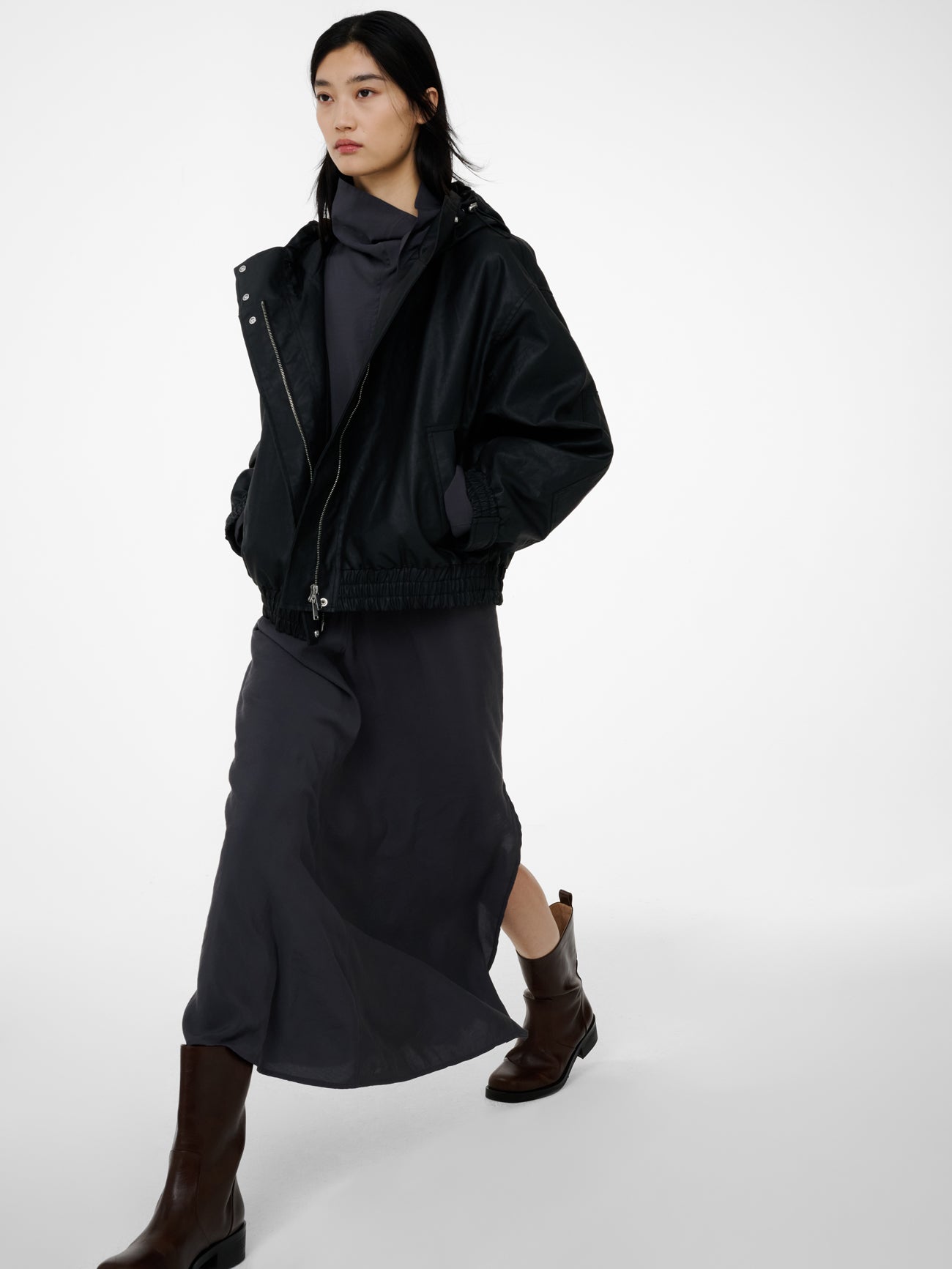 Cabot Jacket in Coal - Studio Nicholson