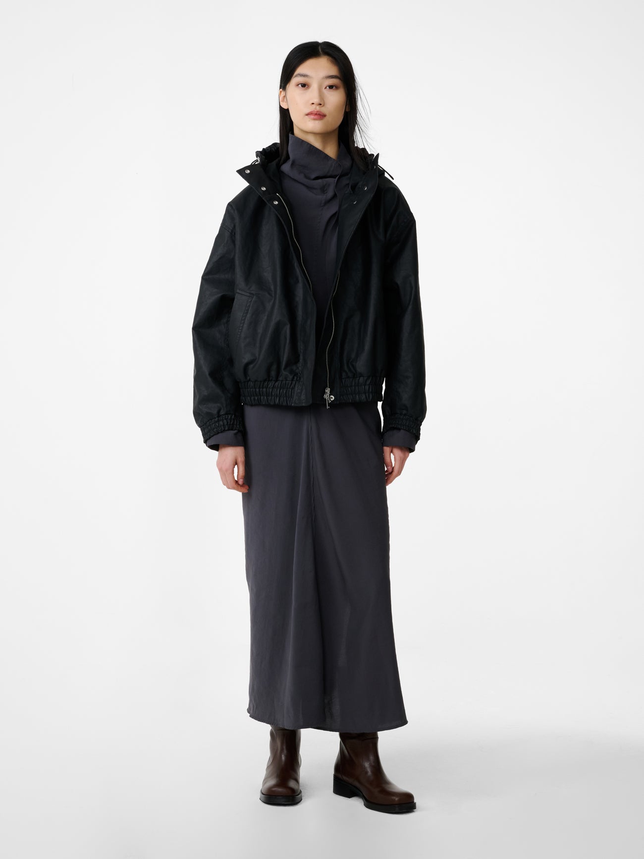 Cabot Jacket in Coal - Studio Nicholson