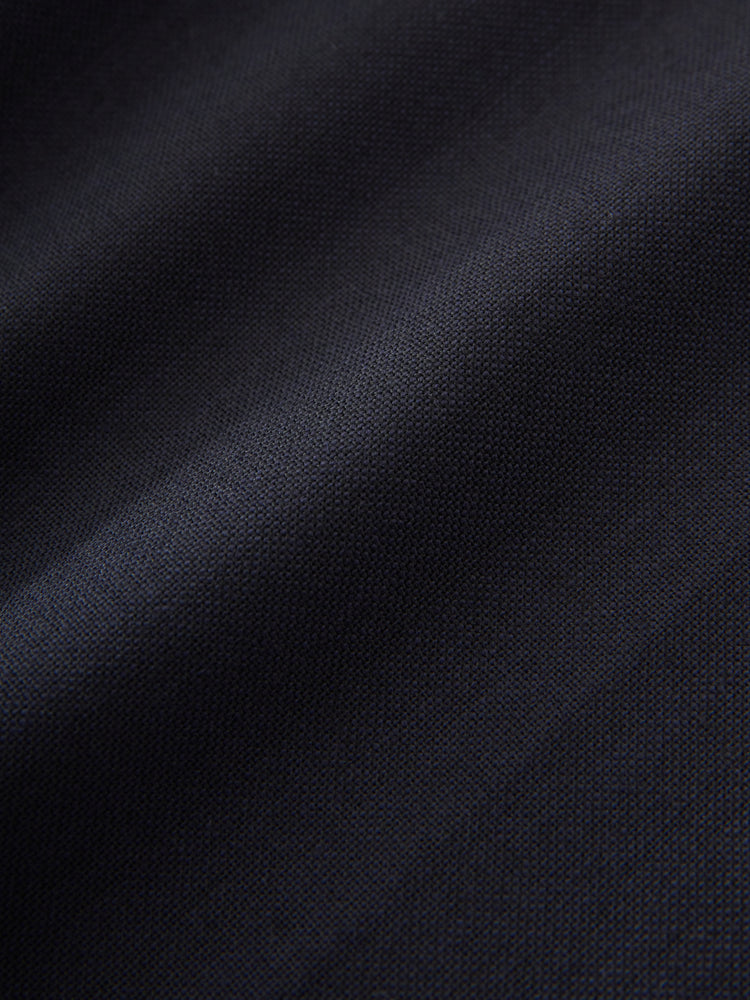 Cabra Tropical Wool Short in Darkest Navy