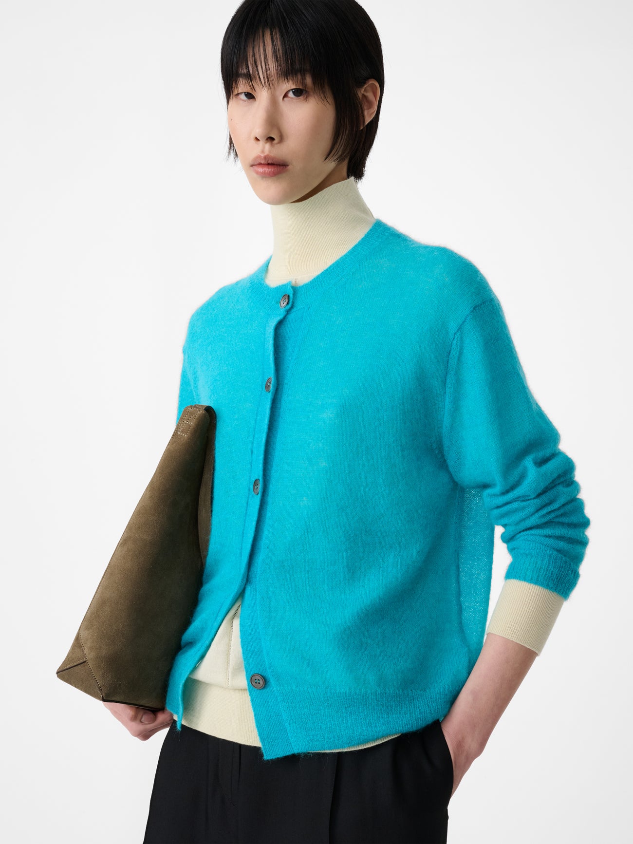 Callen Cardigan in Topaz